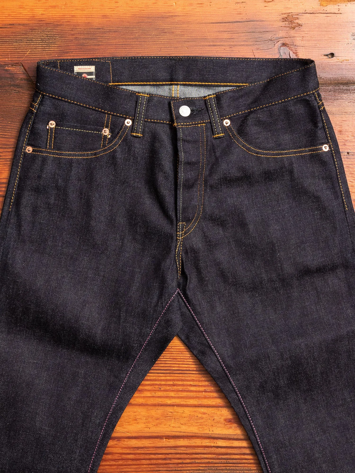 0405-12SP 12oz Selvedge Denim - High Tapered Fit