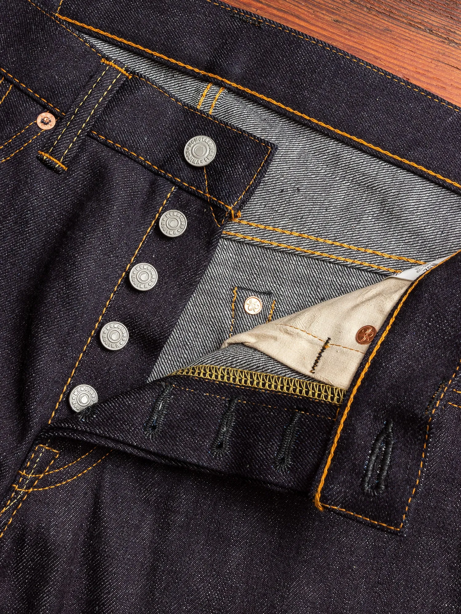 0405-12SP 12oz Selvedge Denim - High Tapered Fit