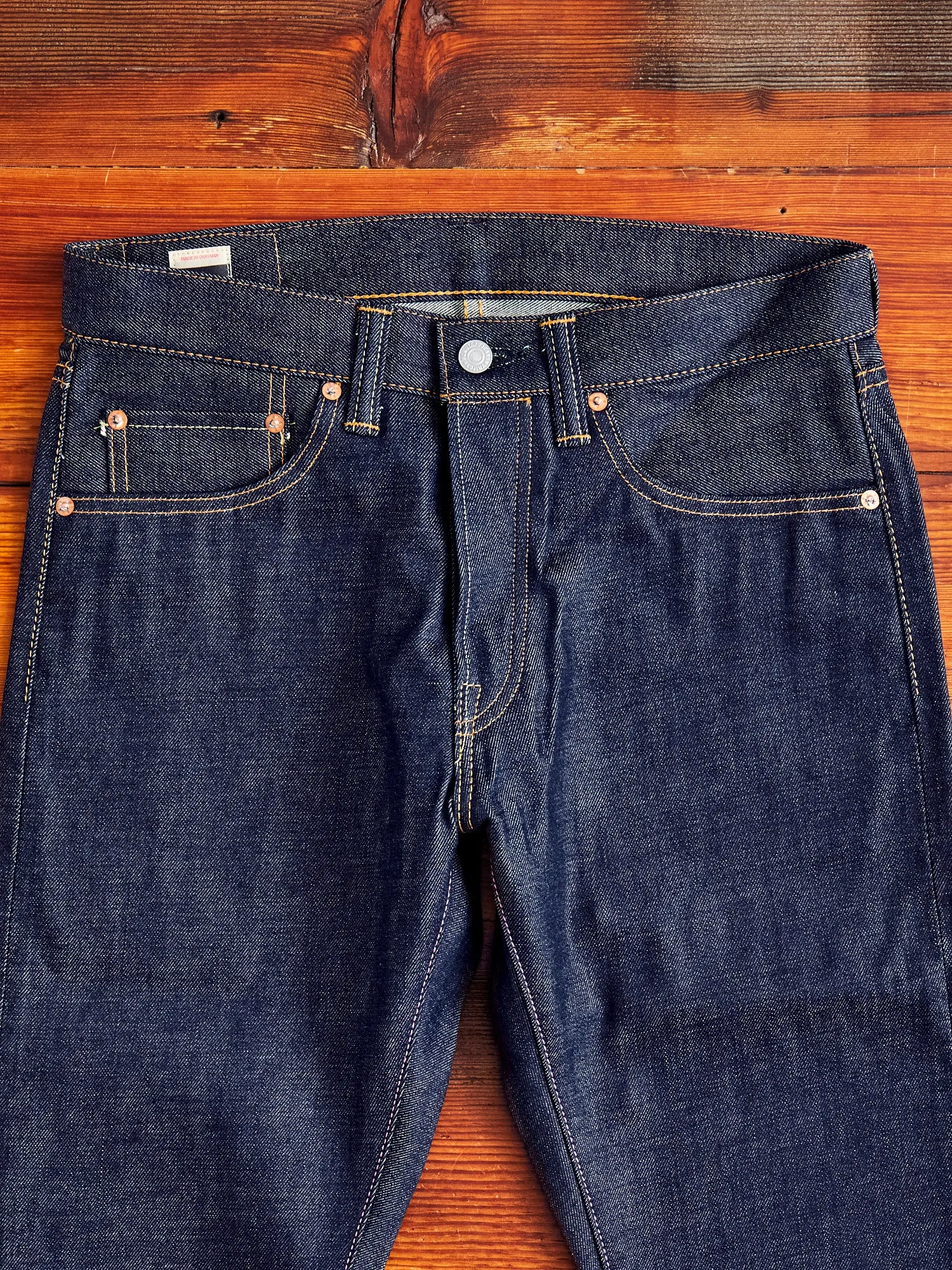 0405-36SP "Ultimate Pima GTB" 13oz Selvedge Denim - High Tapered Fit