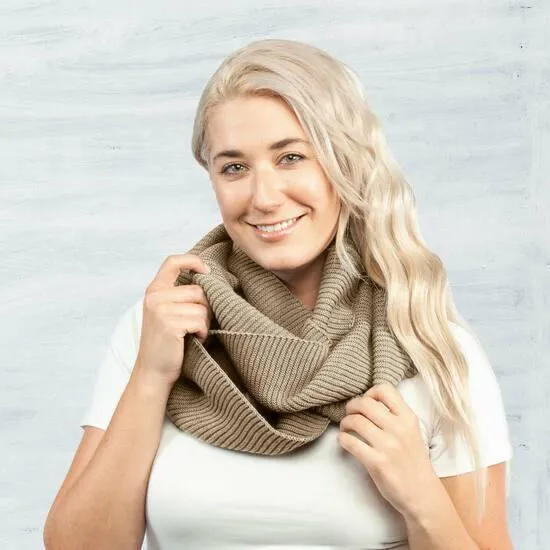 100% Organic Cotton | Sweater Infinity Scarf