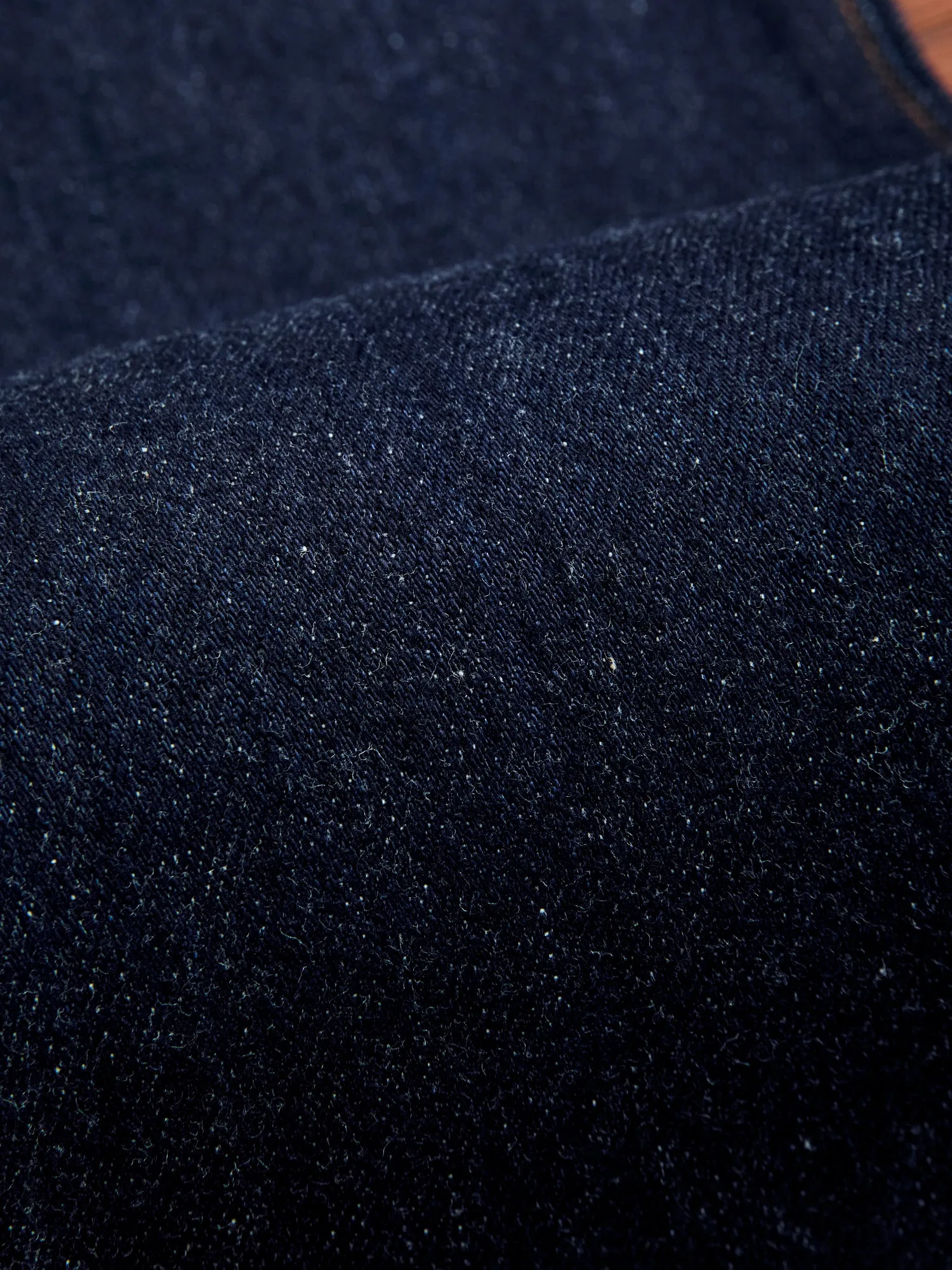 11.8oz Indigo Stretch Selvedge Denim - Tapered Fit