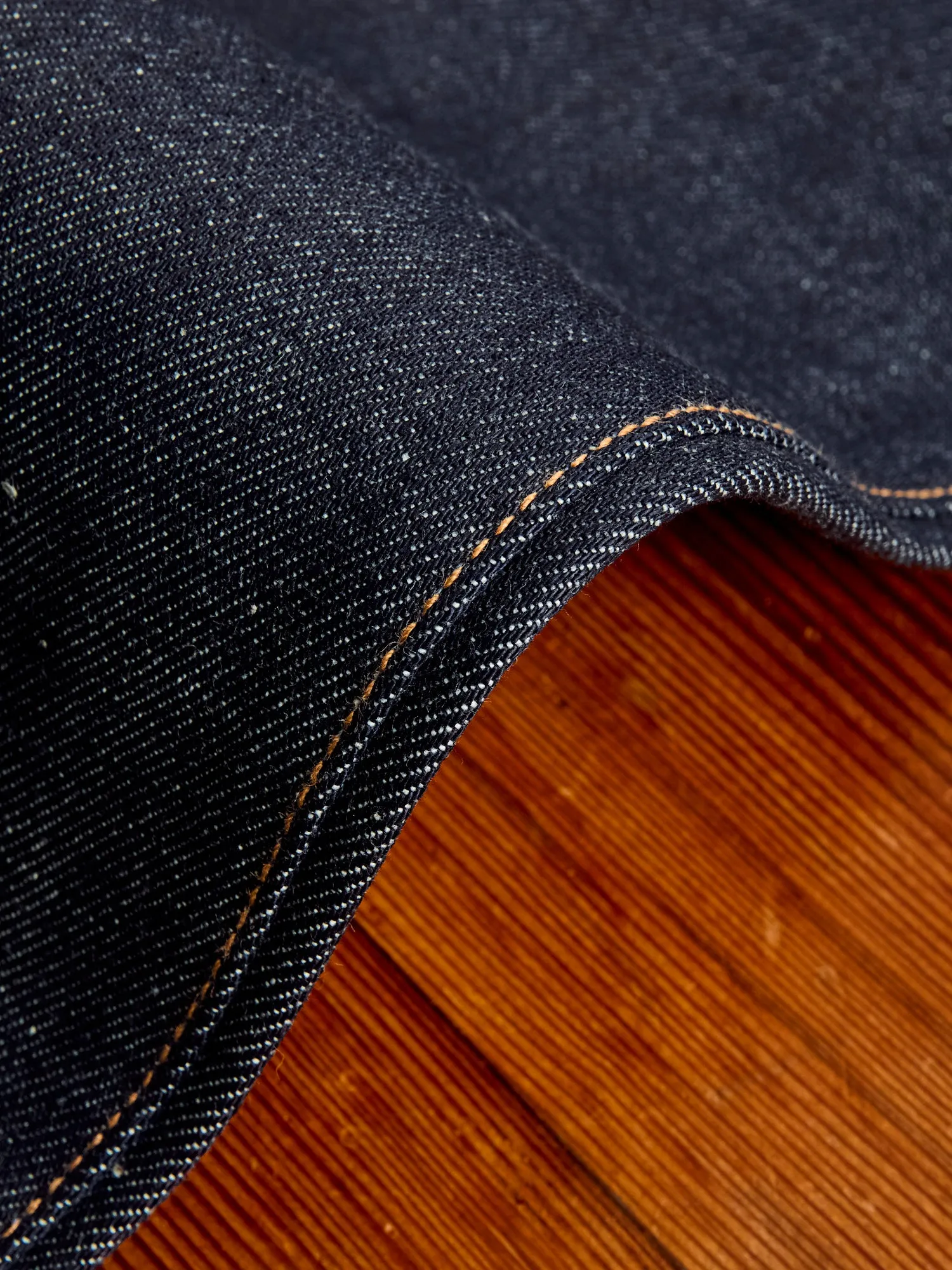 14oz Stretch Selvedge Denim - Hammer Straight