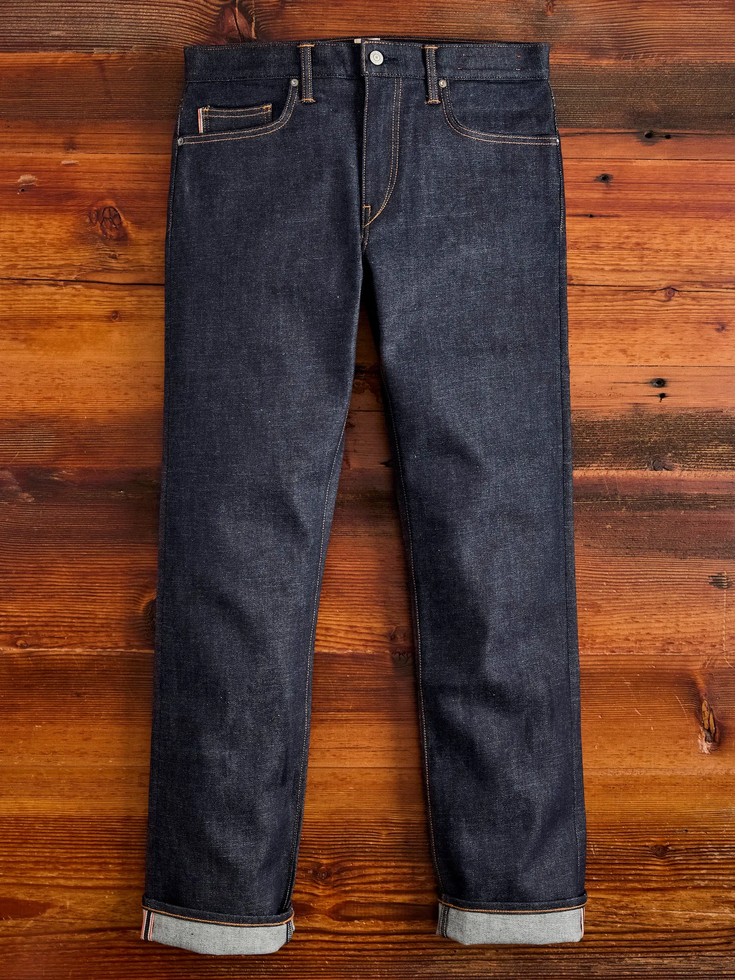 14oz Stretch Selvedge Denim - Hammer Straight