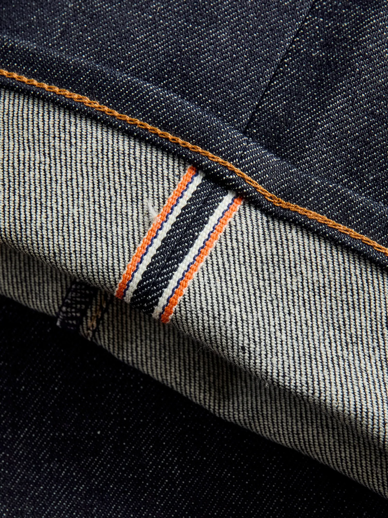 14oz Stretch Selvedge Denim - Hammer Straight