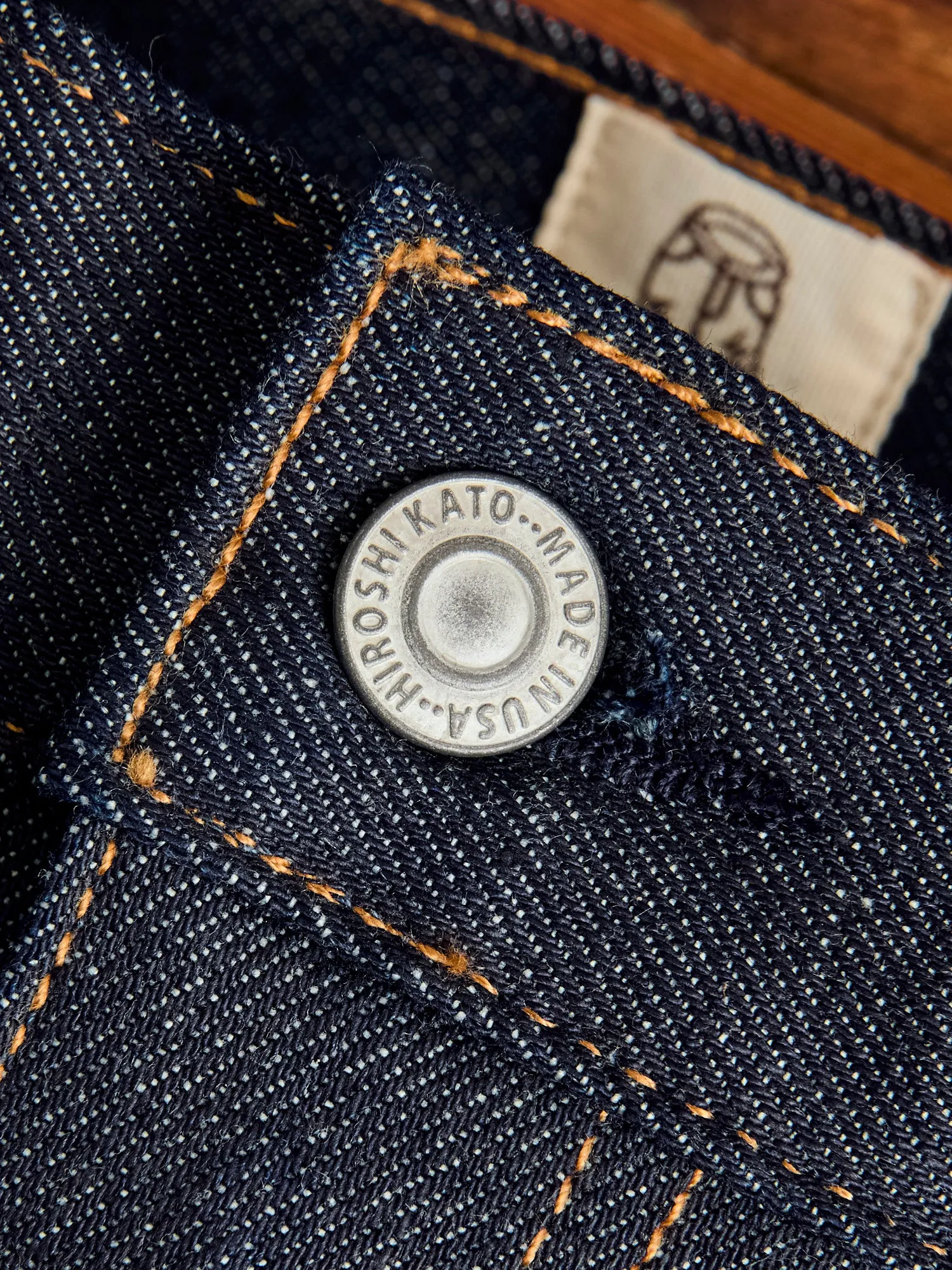 14oz Stretch Selvedge Denim - Hammer Straight