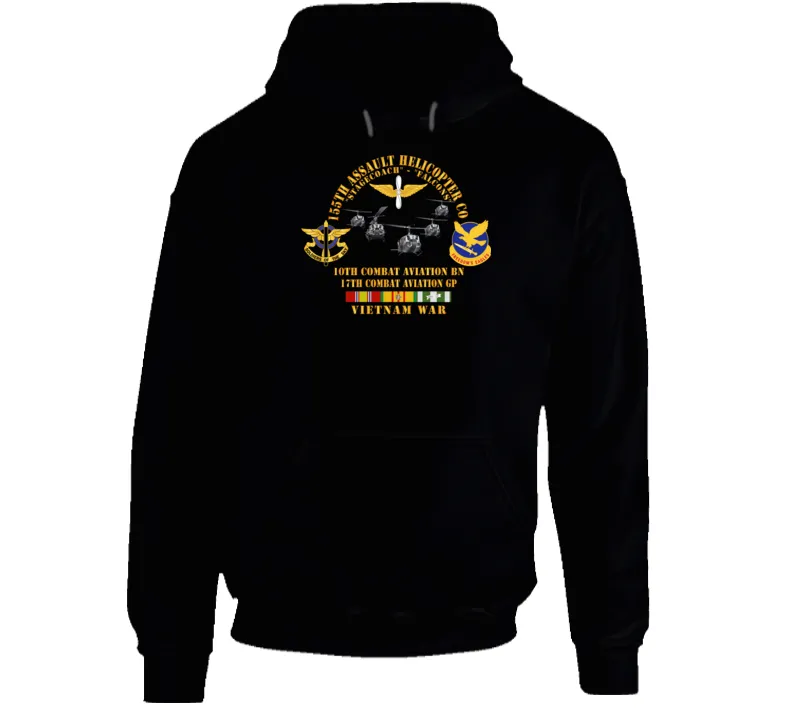 155th AHC - Stagecoach - Falcons w VN SVC Hoodie