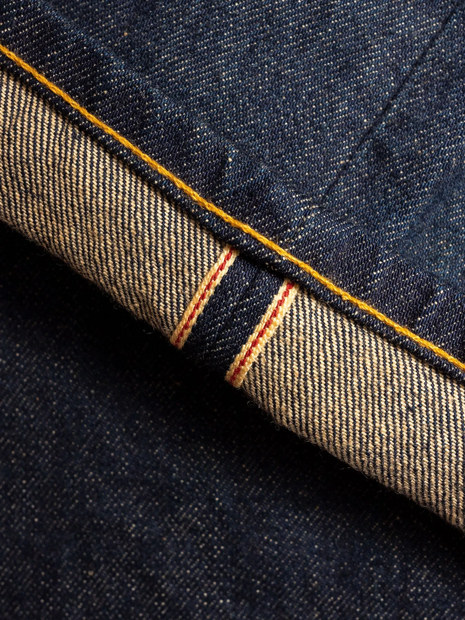 15oz Rinsed Selvedge Denim - Slim Fit