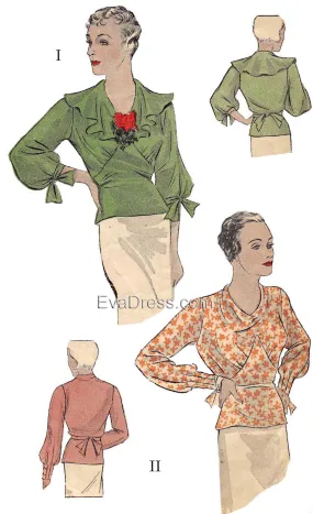 1934 Blouses, B30-1465