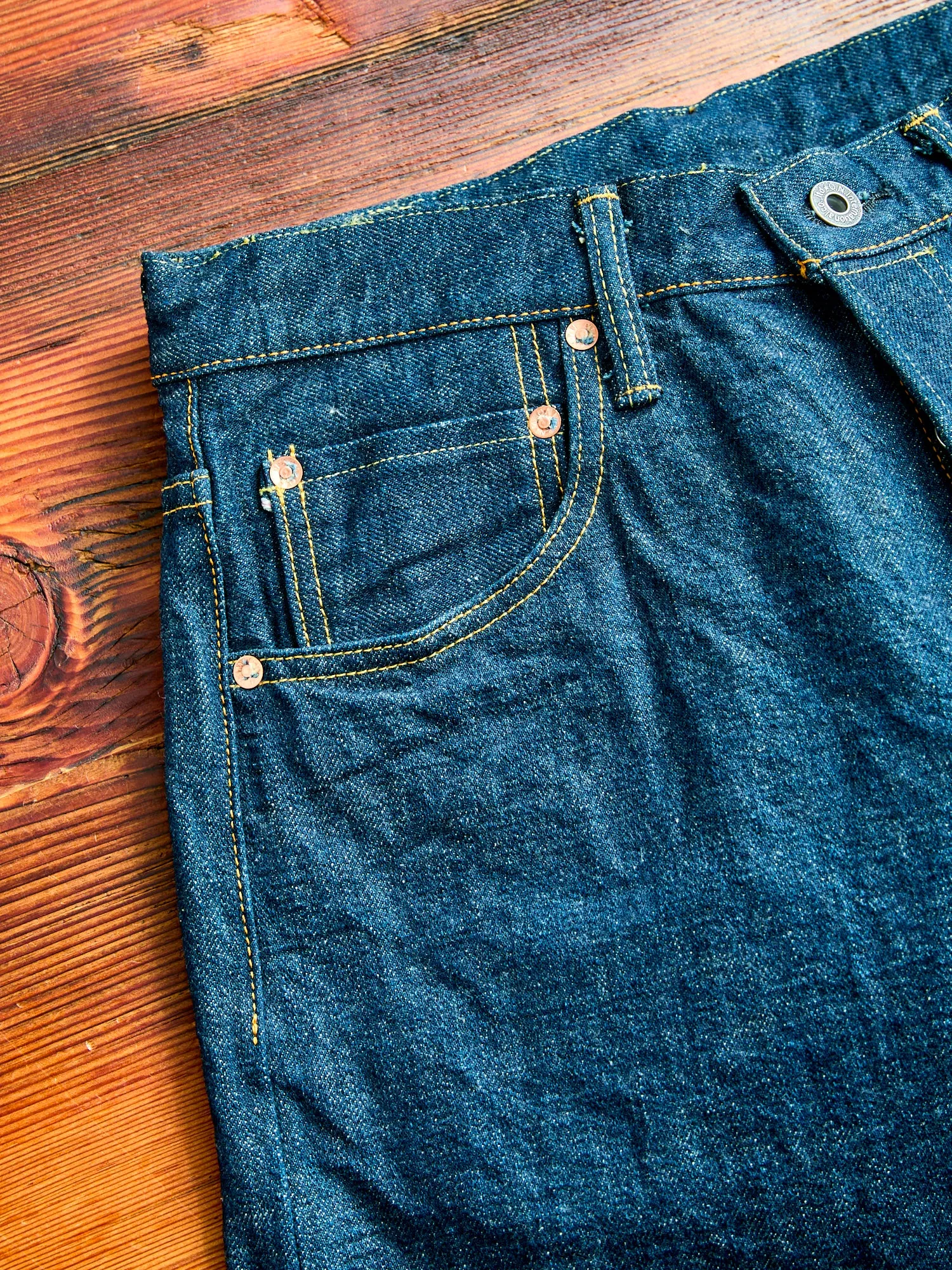 200 "Ishikawadai" 15oz Selvedge Denim - Wide Straight Fit