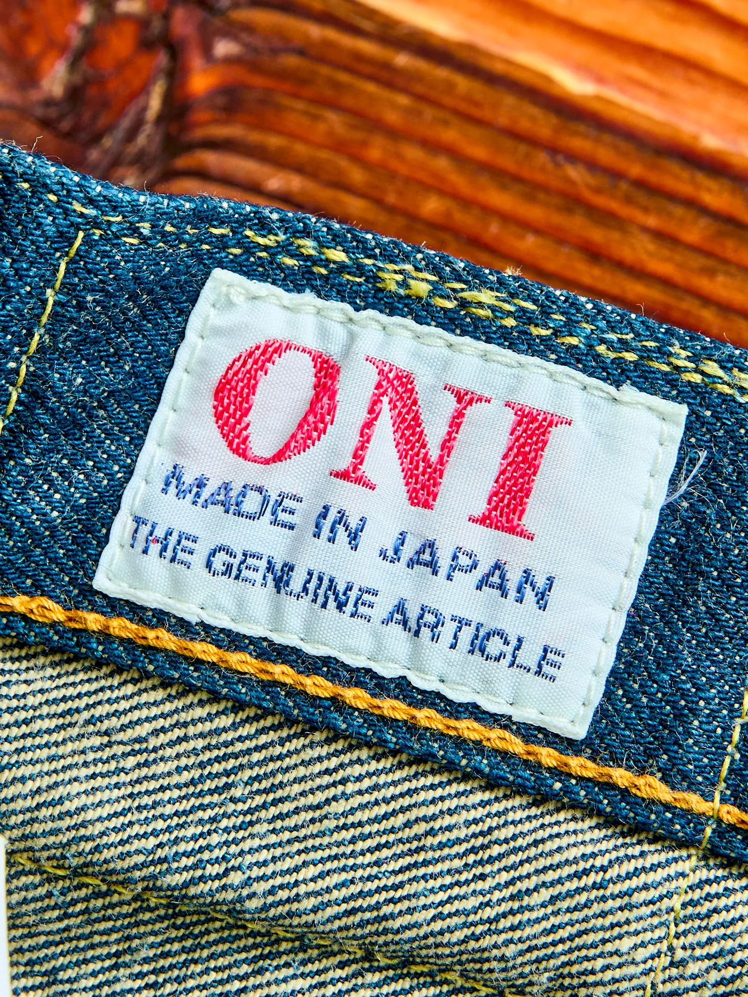 200 "Ishikawadai" 15oz Selvedge Denim - Wide Straight Fit