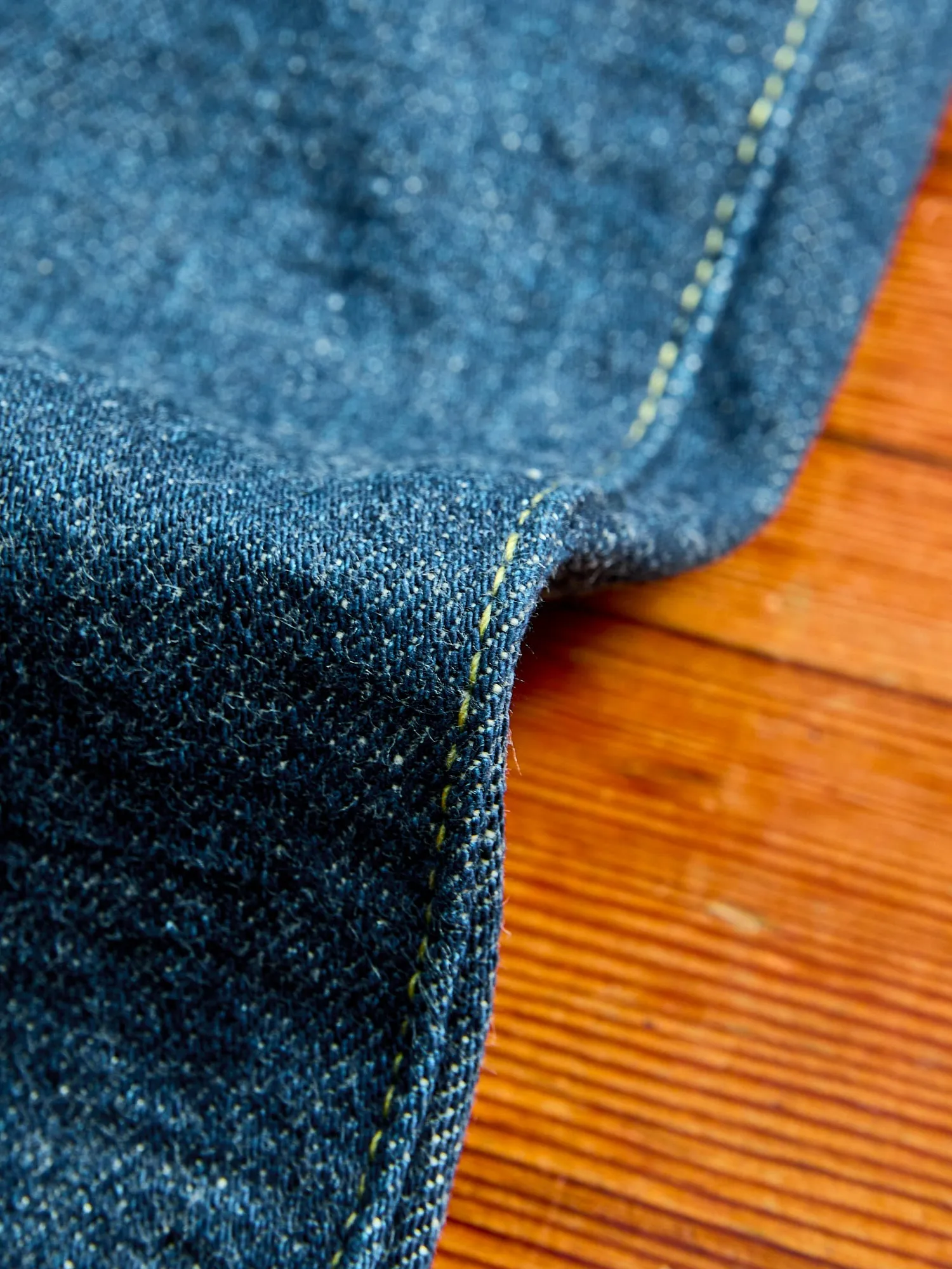 200 "Ishikawadai" 15oz Selvedge Denim - Wide Straight Fit