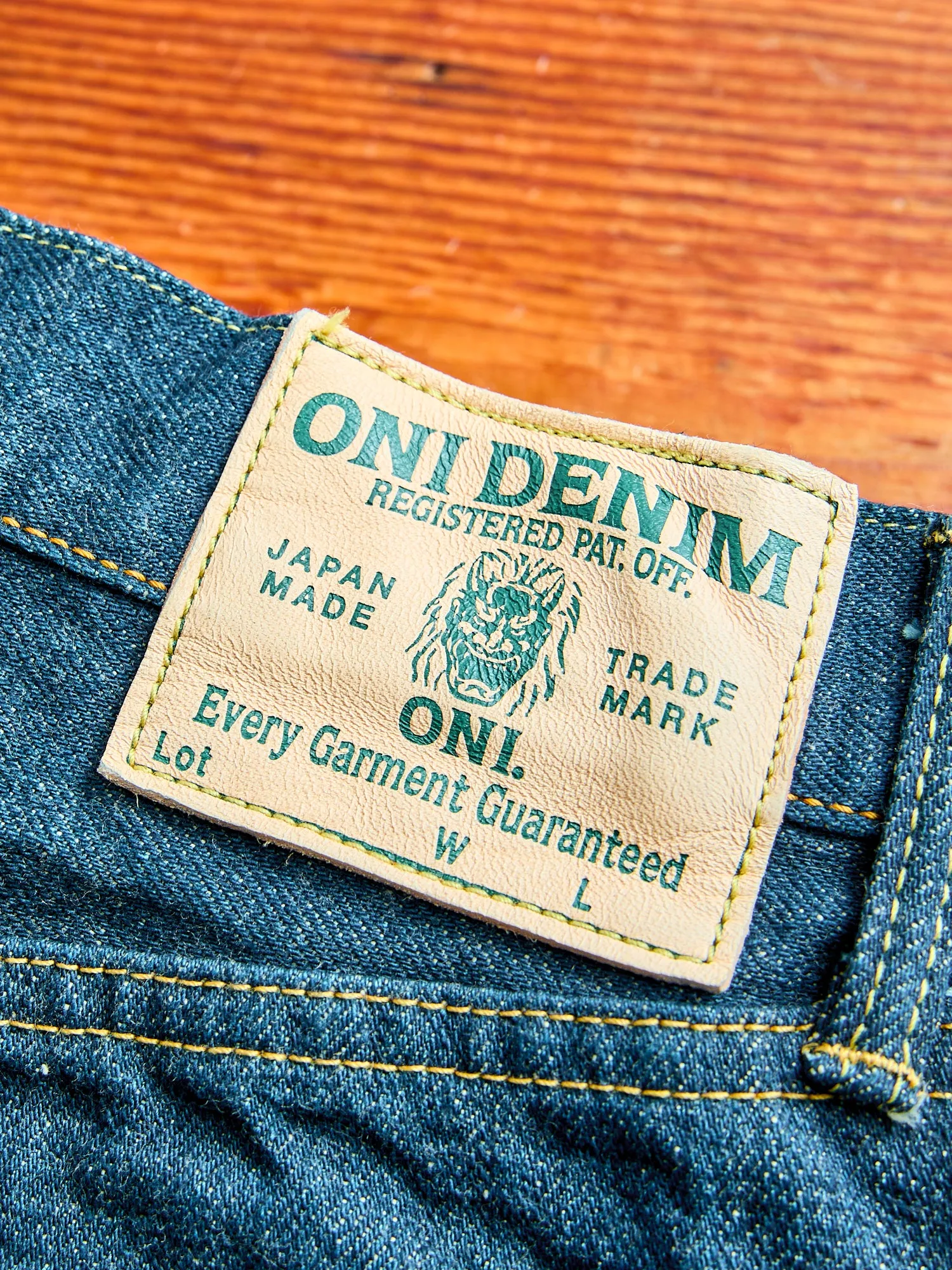 246 "Ishikawadai" 15oz Selvedge Denim - Clean Straight Fit