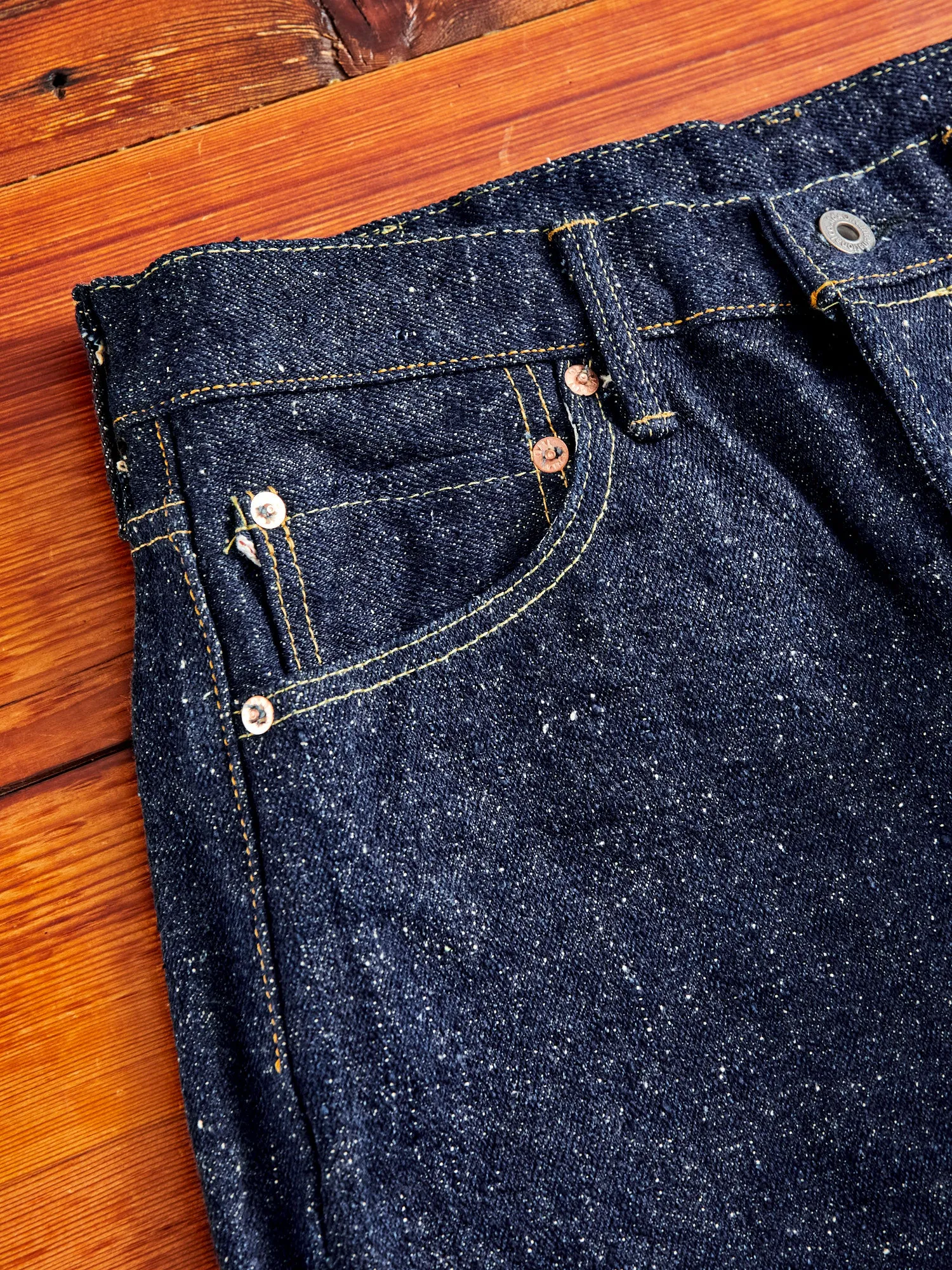 246SESR "Secret Super Rough Denim" 20oz Selvedge Denim - Clean Straight Fit