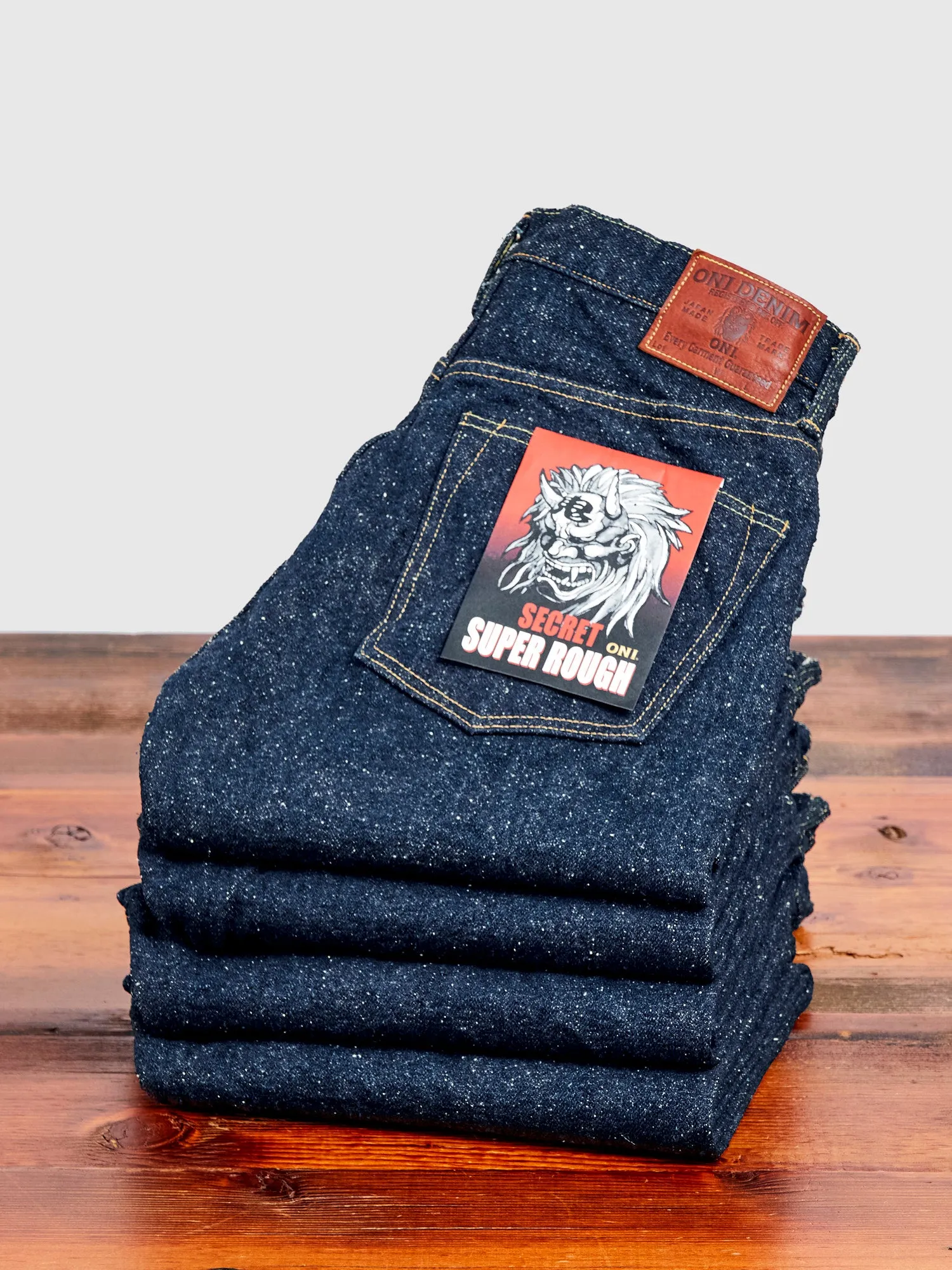 246SESR "Secret Super Rough Denim" 20oz Selvedge Denim - Clean Straight Fit