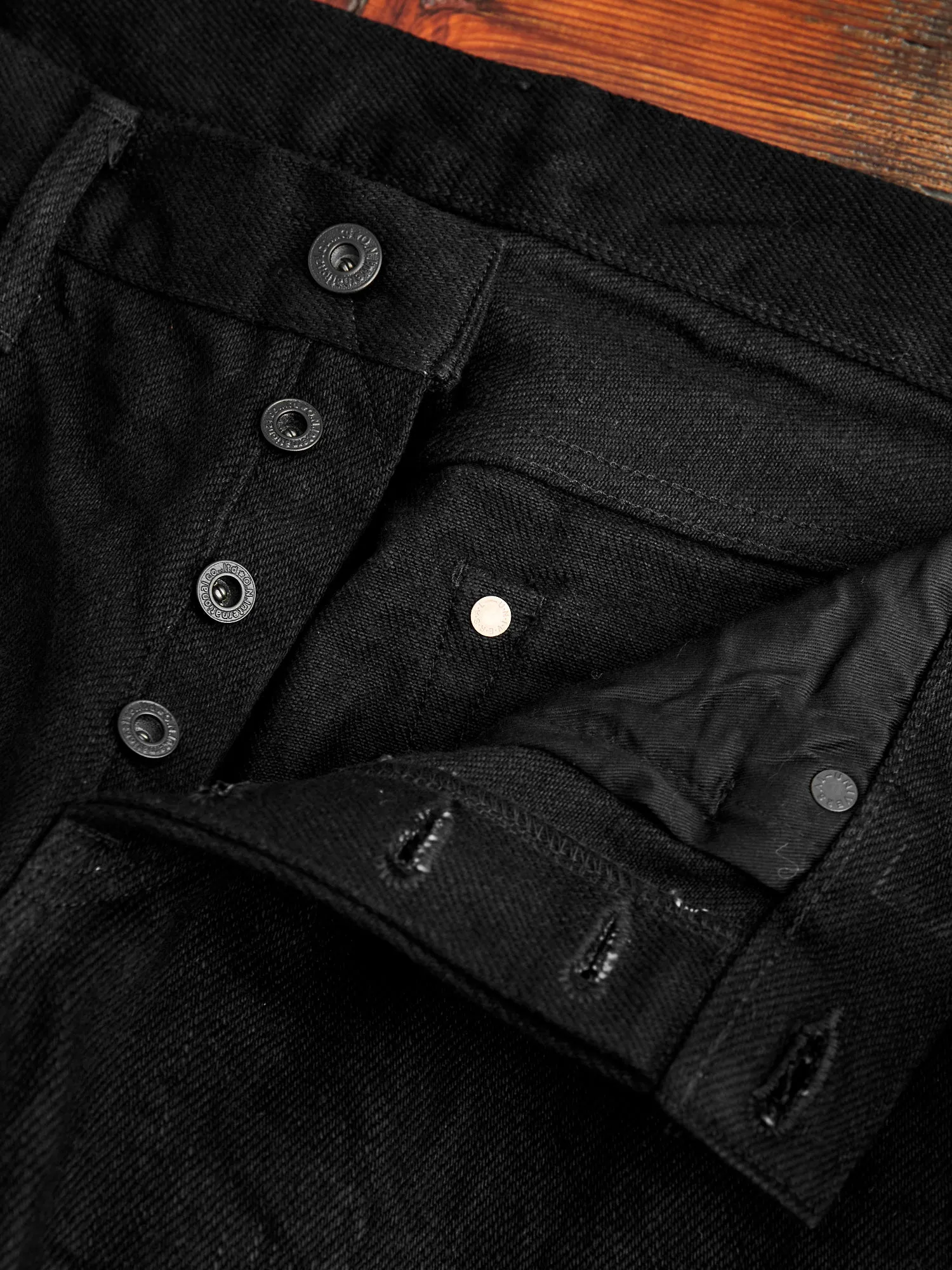 622ZR-BK "Secret Black" 20oz Selvedge Denim - Relaxed Tapered Fit