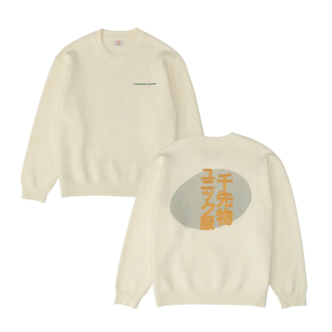 A Thousand Futures 'Kyoto' Knit Sweater - Ecru