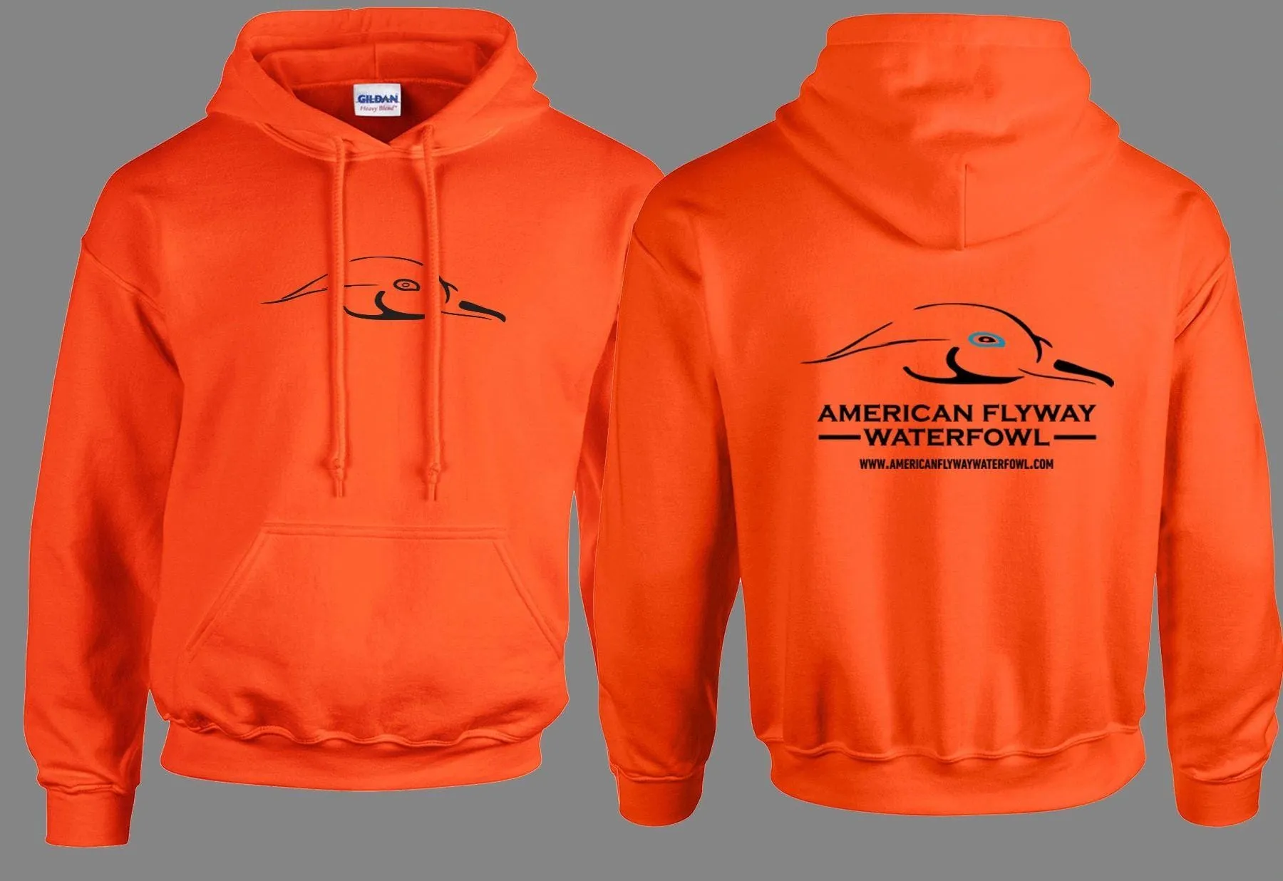 AF Waterfowl Solid Logo Hoodies