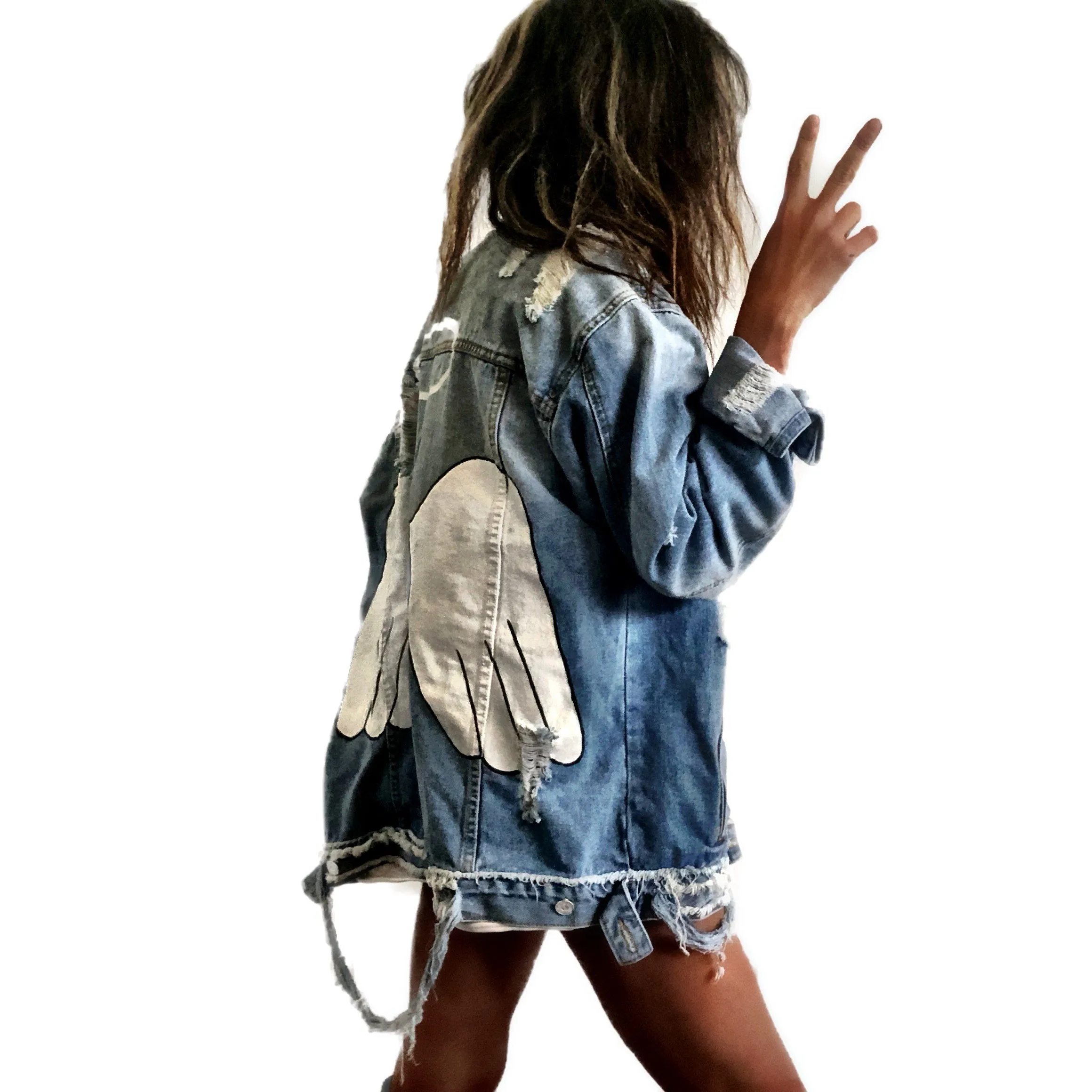 'ANGEL' DENIM JACKET