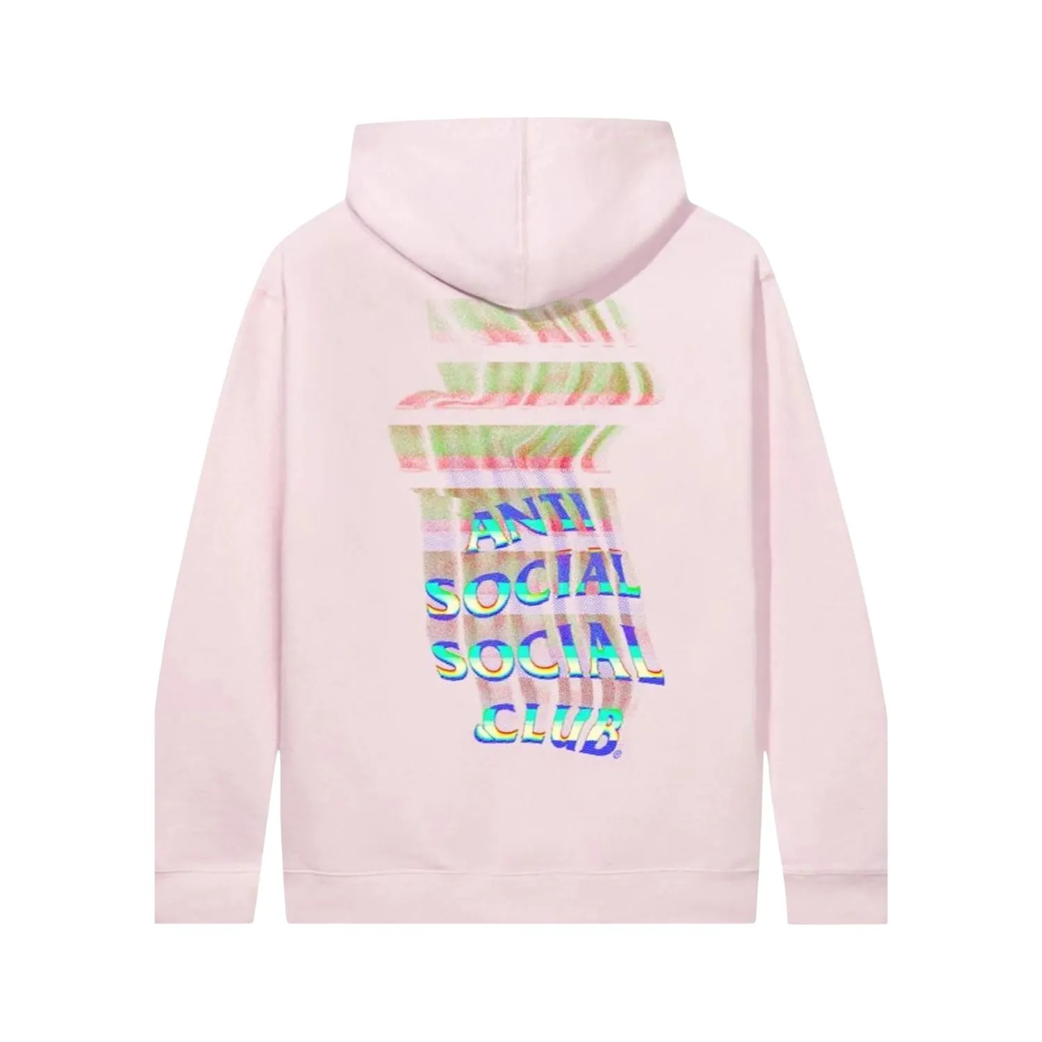 Anti Social Social Club Channel 747 Hoodie Pink