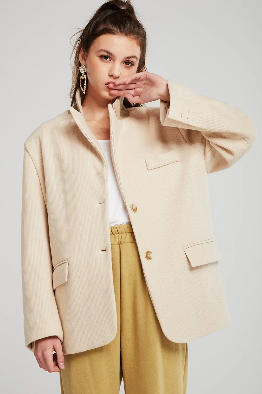 Ashley Oversized Boyfriend Blazer