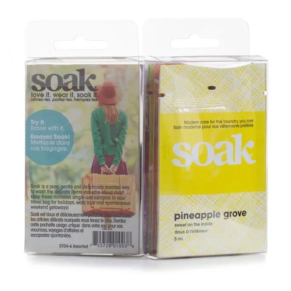 Assorted Mini Soak Travel Pack