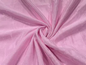 Baby Pink Plain Chinon Chiffon Fabric