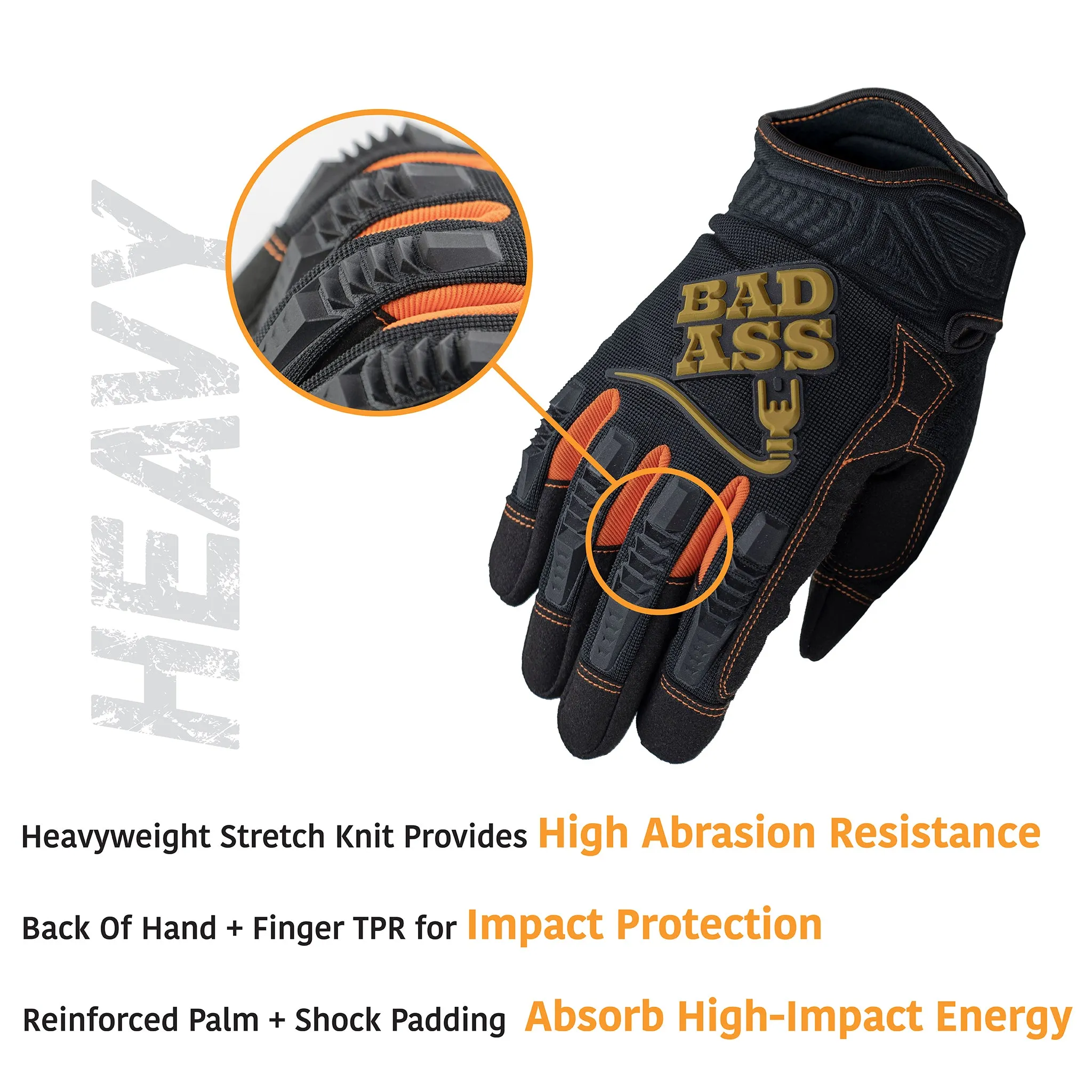 Bad Ass HEAVY Gloves