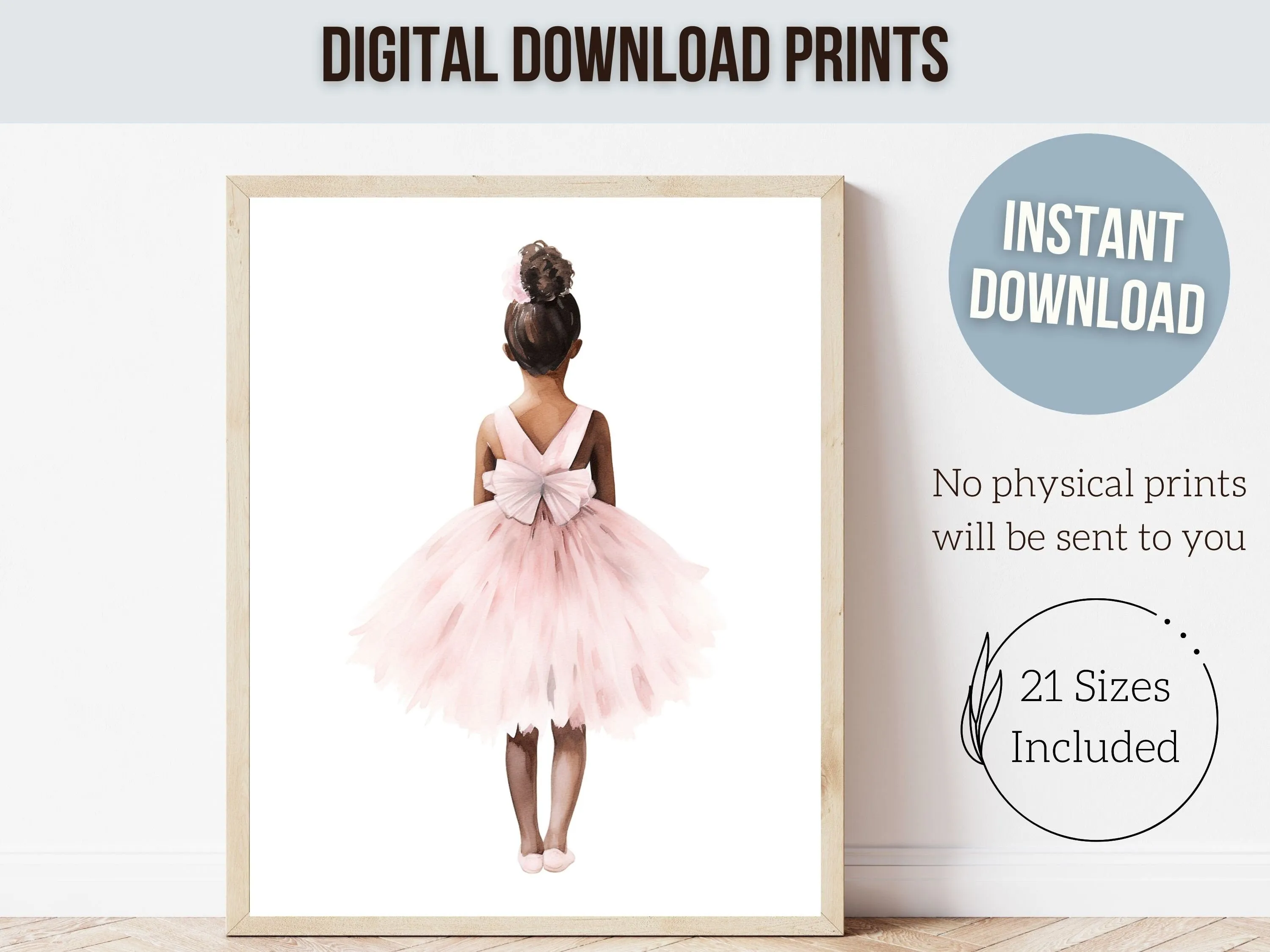 Ballet Nursery Prints - Set 3