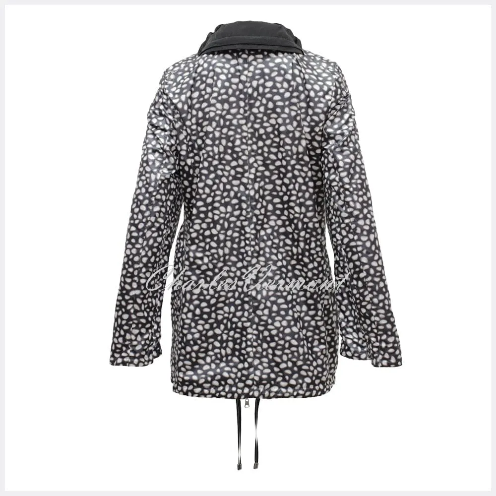 Barbara Lebek Reversible Jacket with Hood - Style 50040002-19