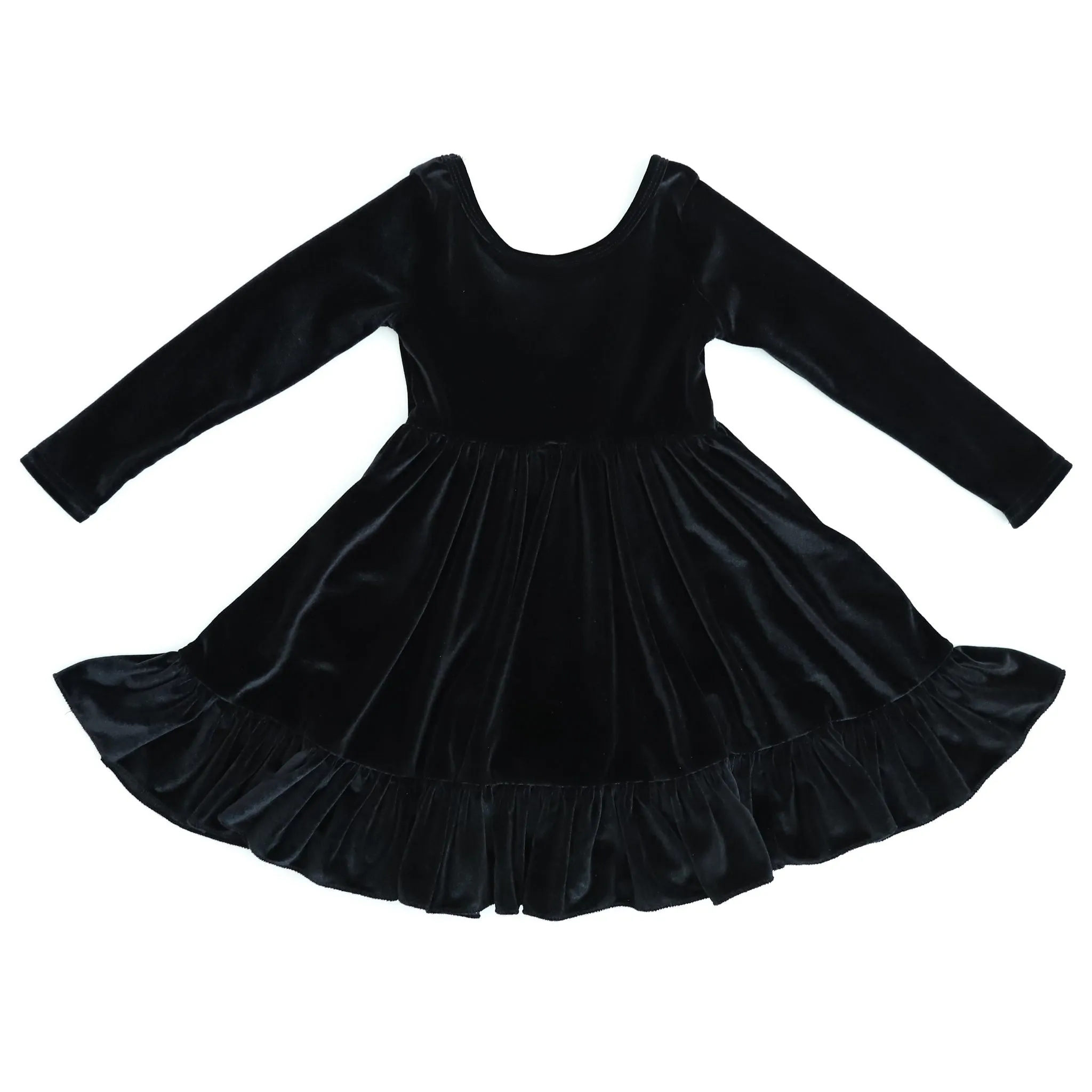 Black Velvet Charm Dress