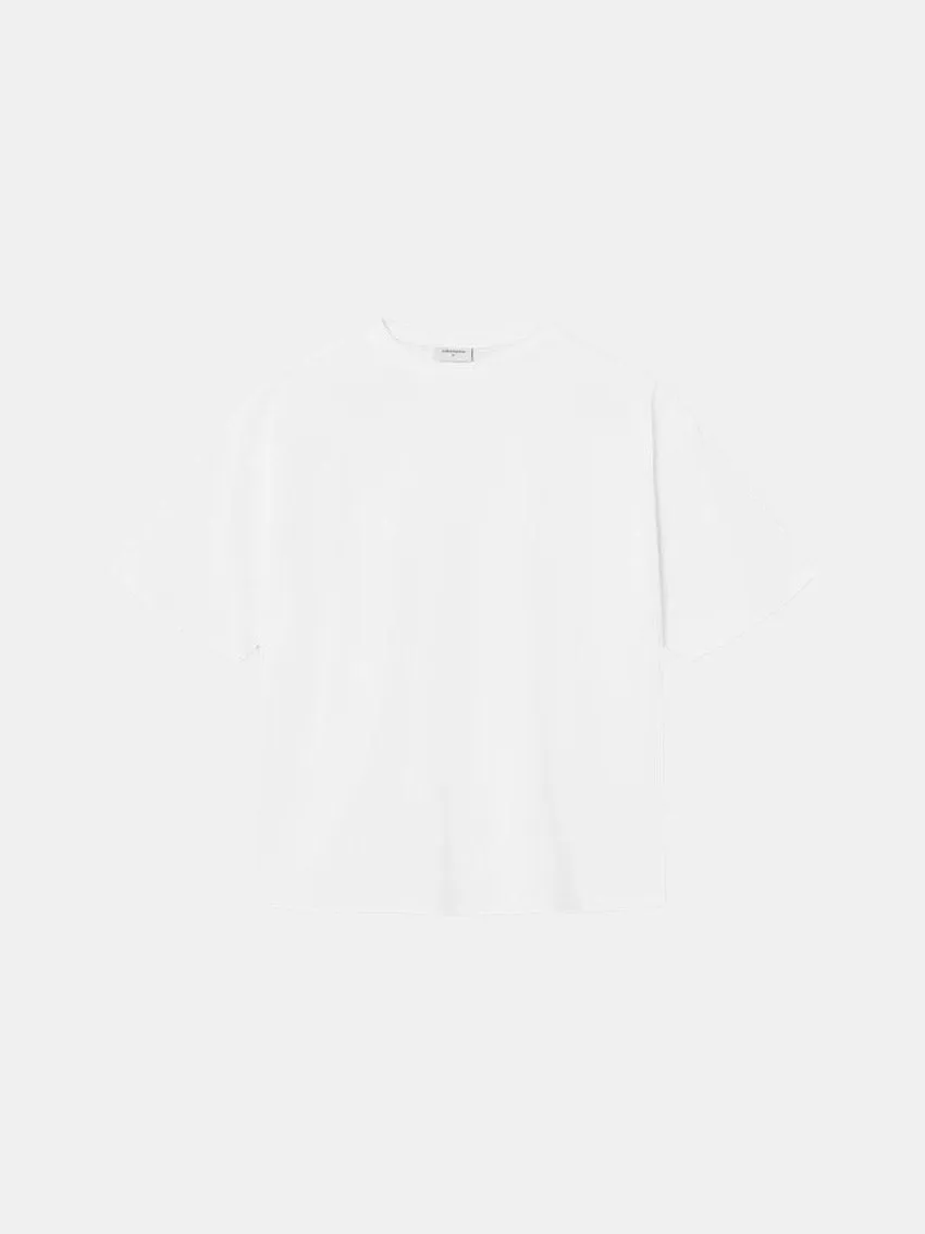 Box Fit Heavy Tee White