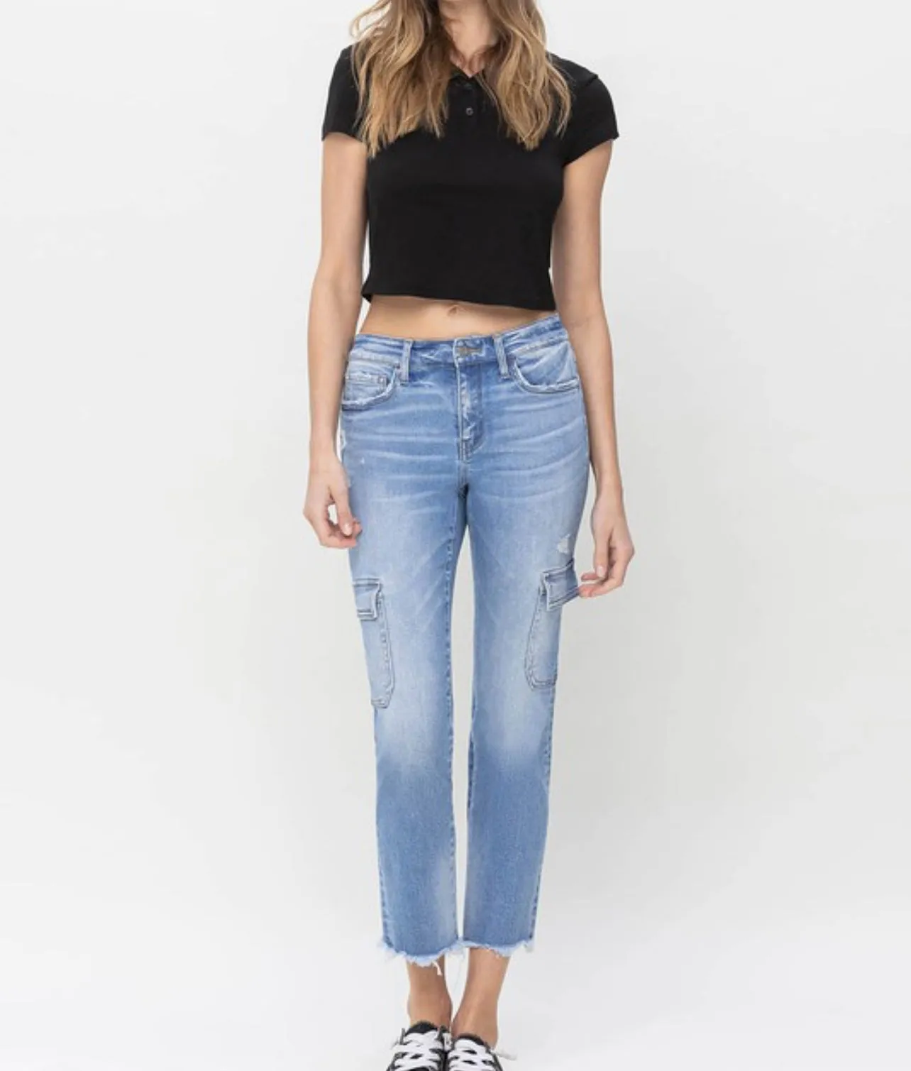 Carlee Mid Rise Jean