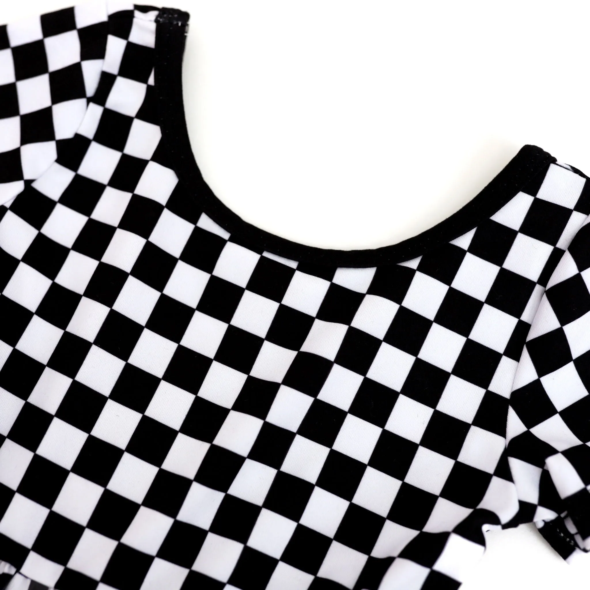 Checkered Charm Dress