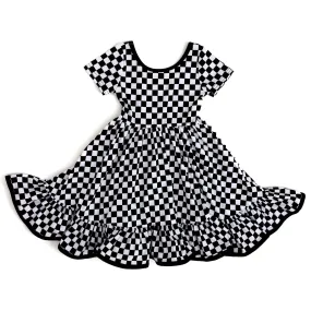 Checkered Charm Dress