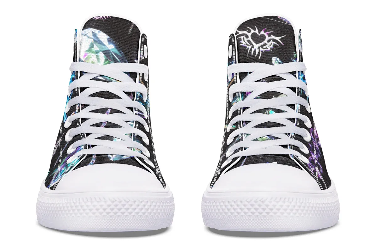 Chrome Sting High Tops