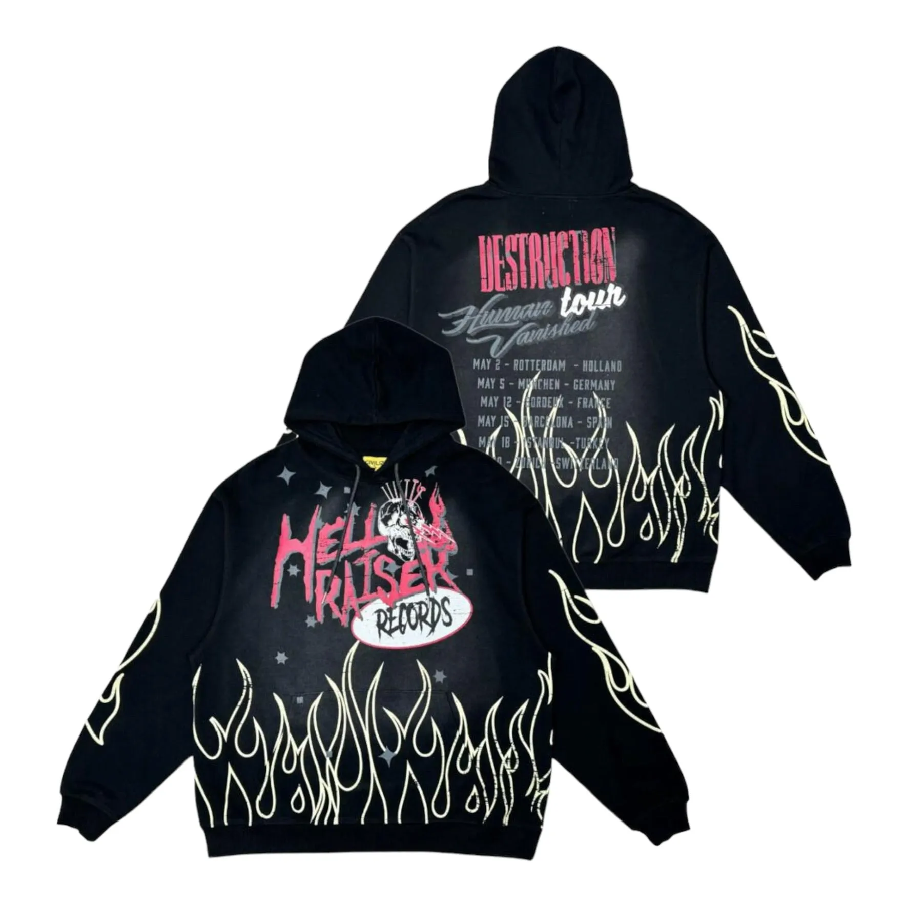 CIVILIZED: Hell Raiser Tour Hoodie CV3375