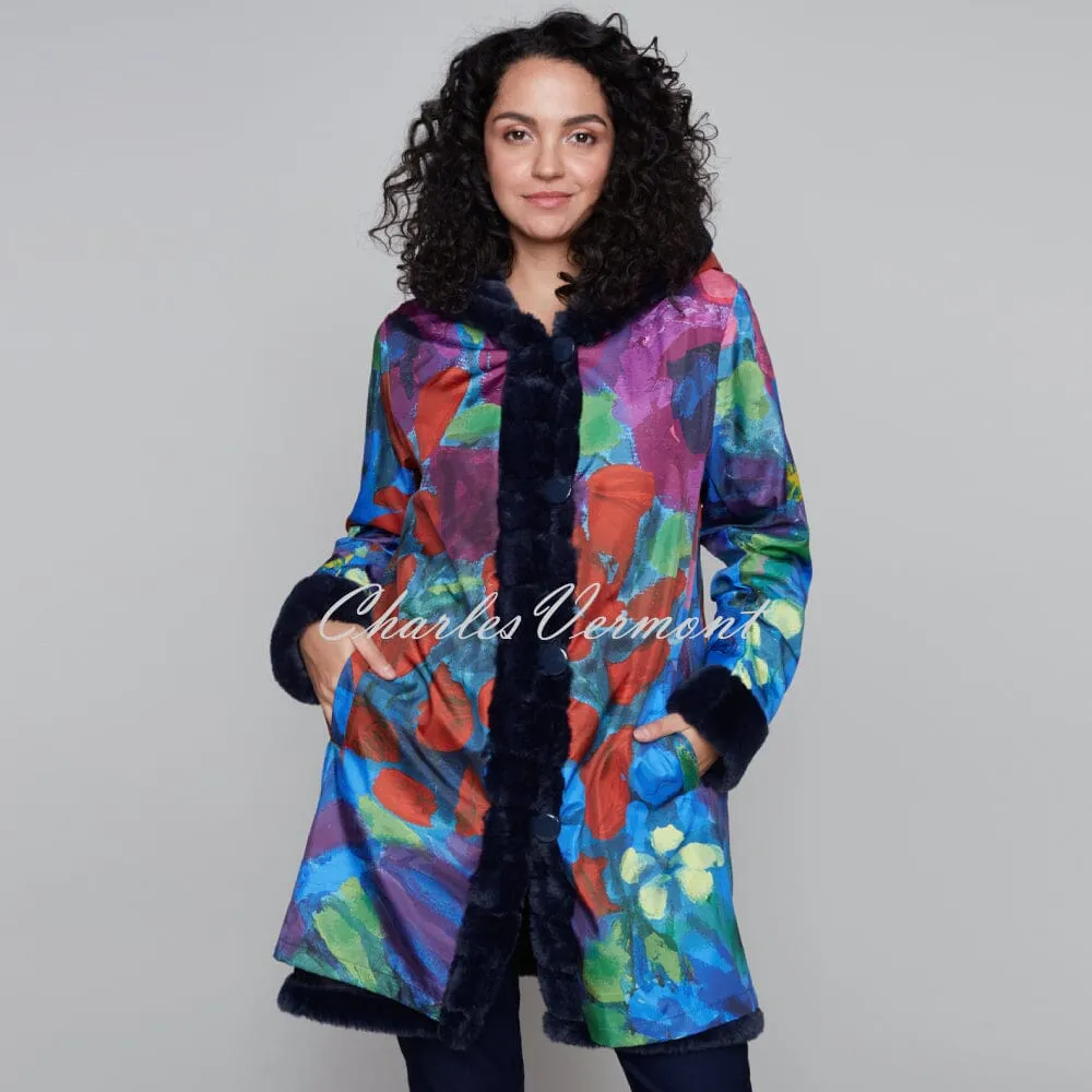 Claire Desjardins 'Tiny Little Dream' Reversible Faux Fur Coat - Style 91722