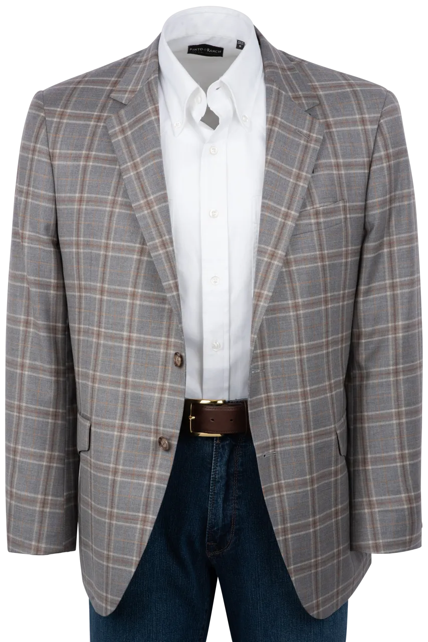 Coppley Tan Plaid Sport Coat