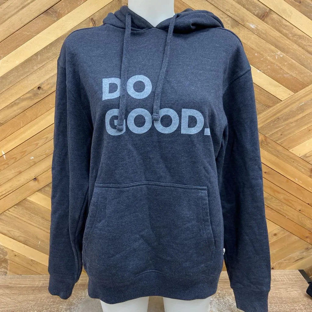 Cotopaxi - Women's "Do Good." Hoodie - MSRP$90: Dark Grey-women-MD