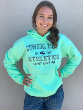 Cowgirl Tuff MINT HOODIE