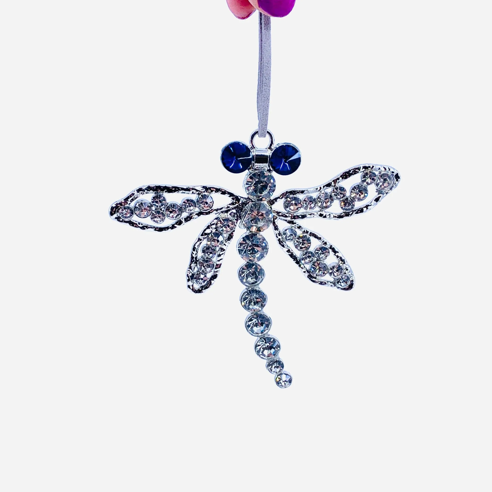 Crystal Dragonfly Ornament