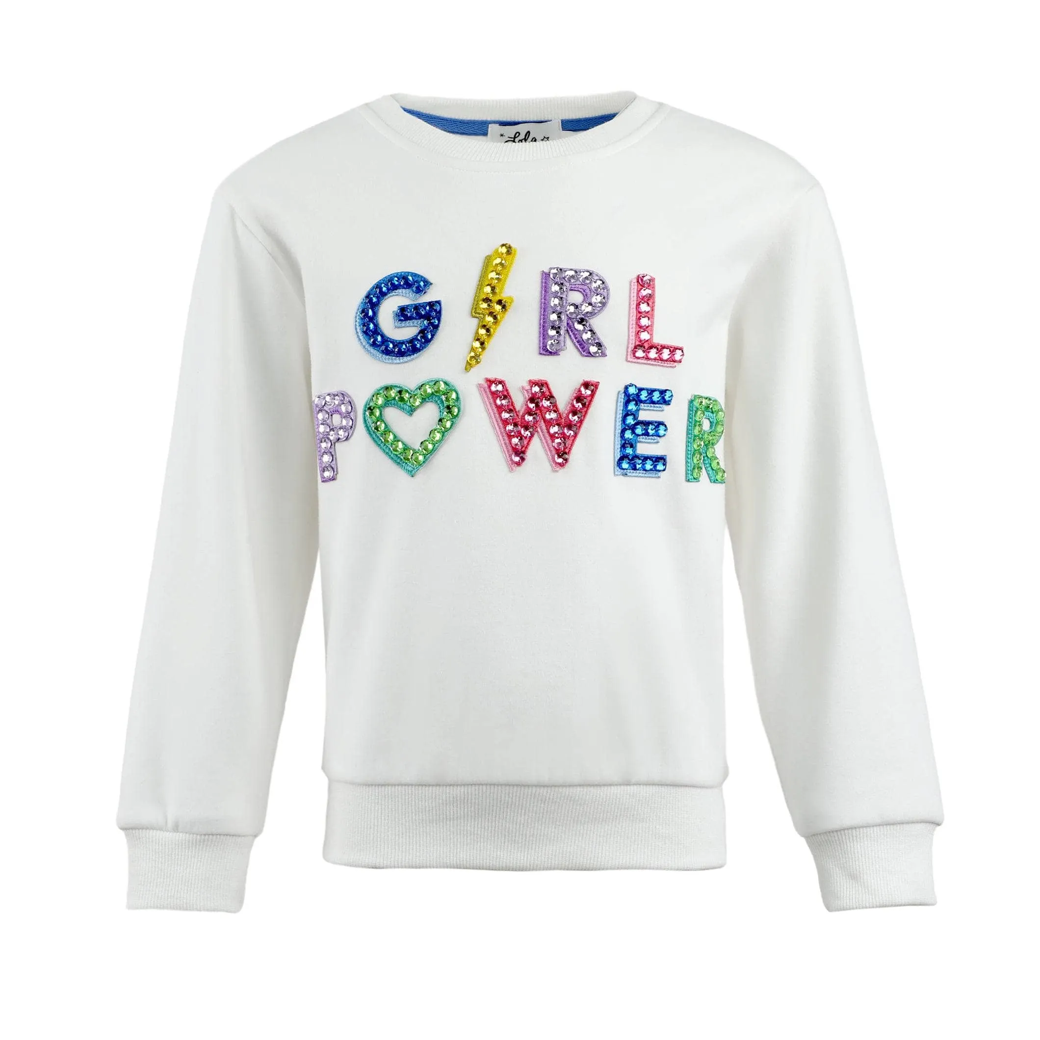 Crystal Girl Power Sweatshirt