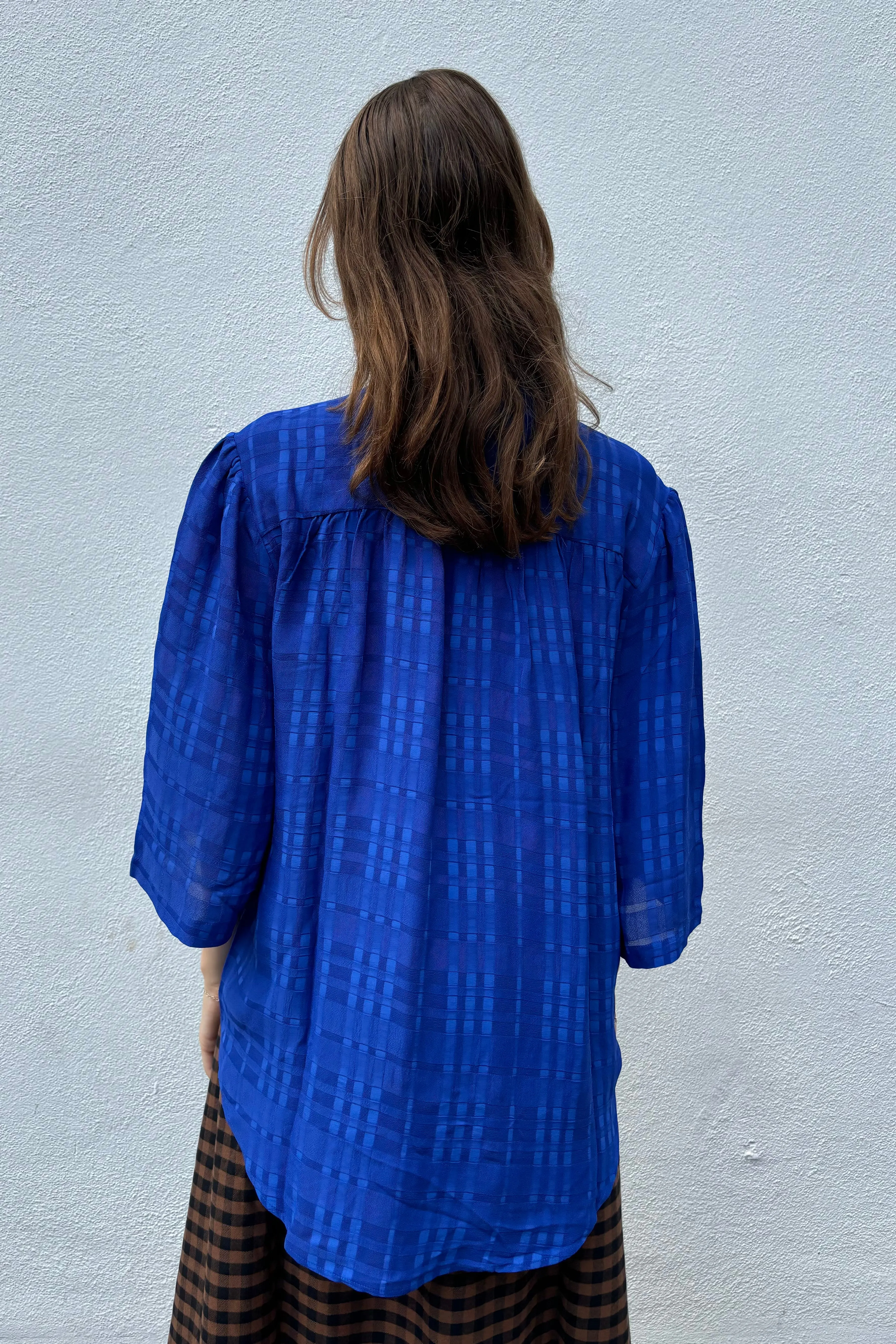 Dawn x Dare Rode Blue Blouse