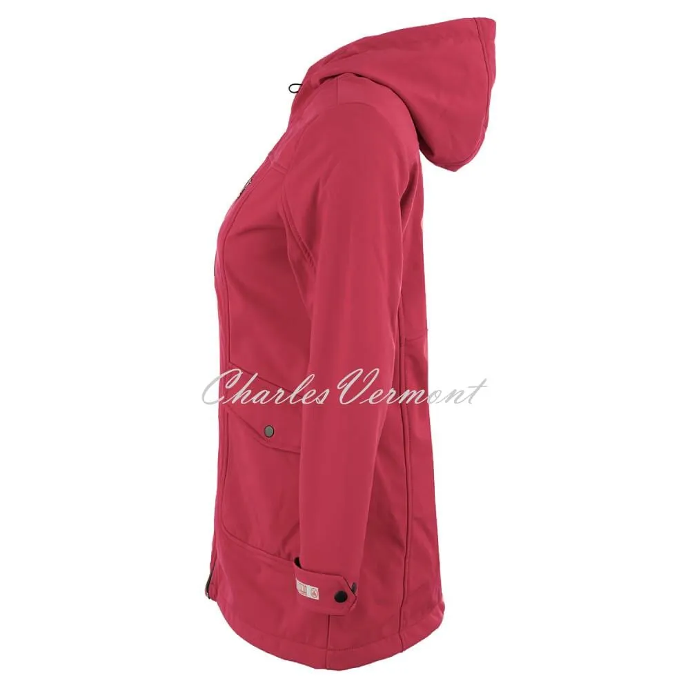 Dolcezza Coat with Ultra Thin Fleece Lining - Style 72863 (Red)