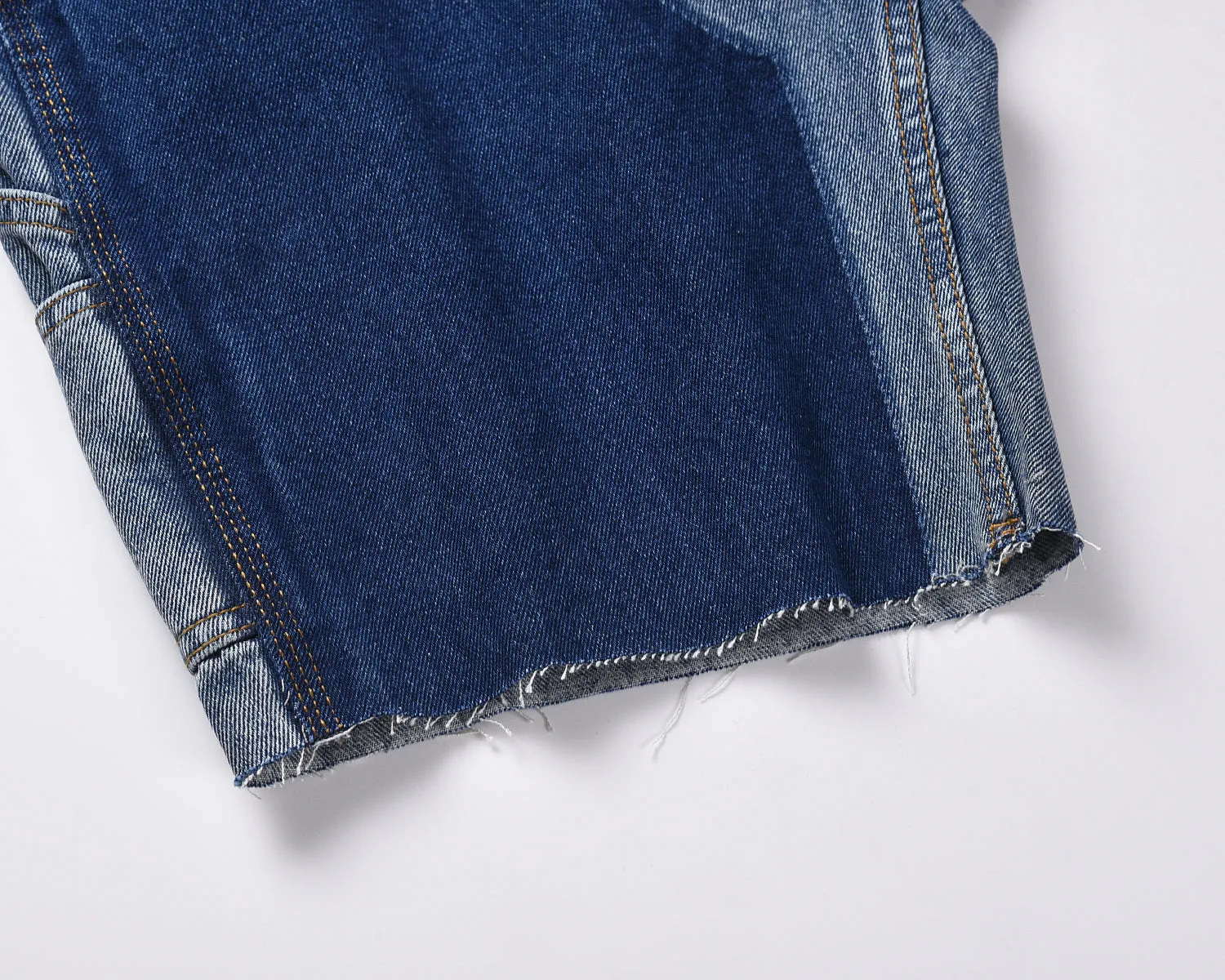 Dual Tone | Denim Shorts