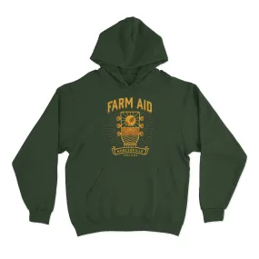 Farm Aid 2023 Headstock Pullover Hoodie – Forest Green