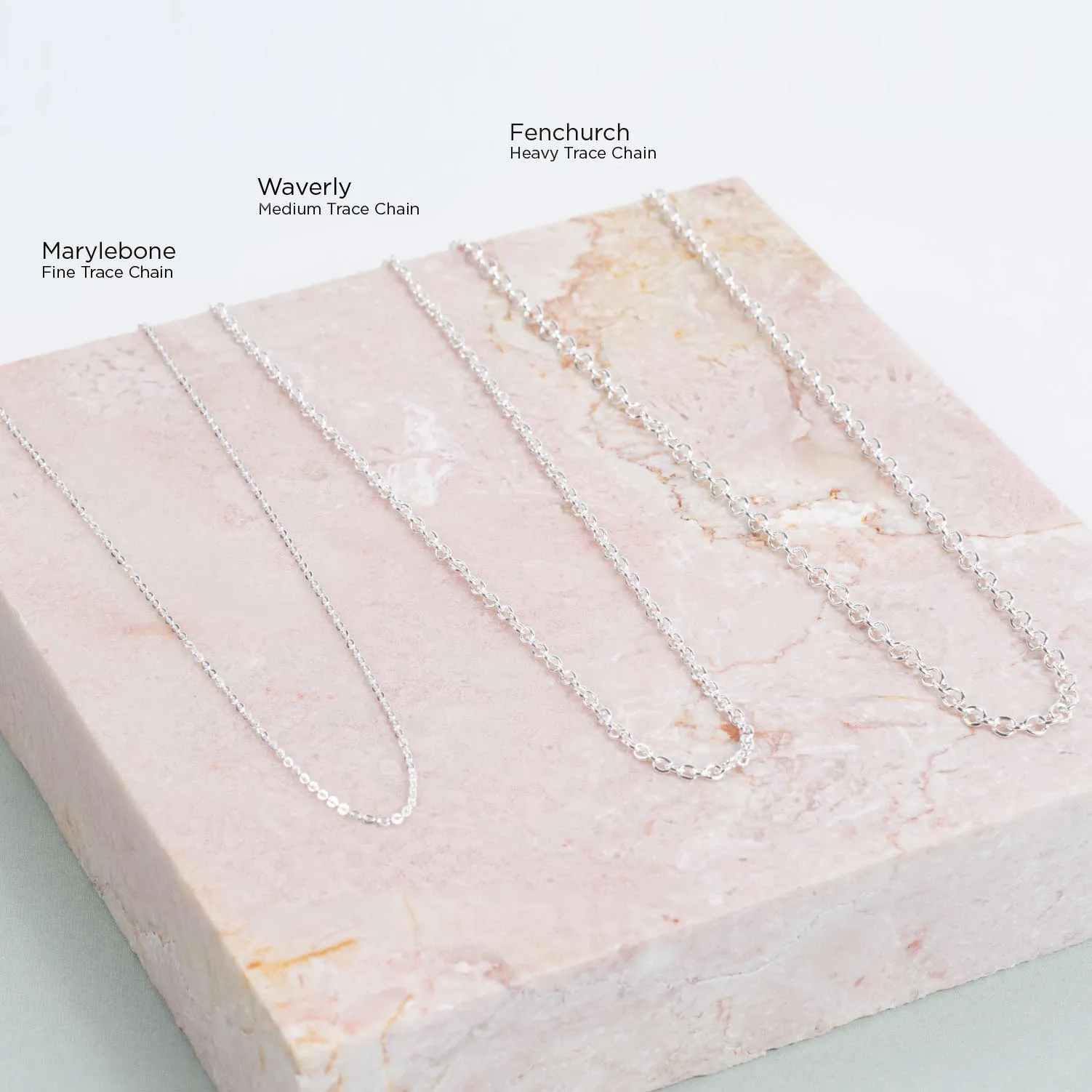 Fenchurch Sterling Silver Heavy Trace Chain