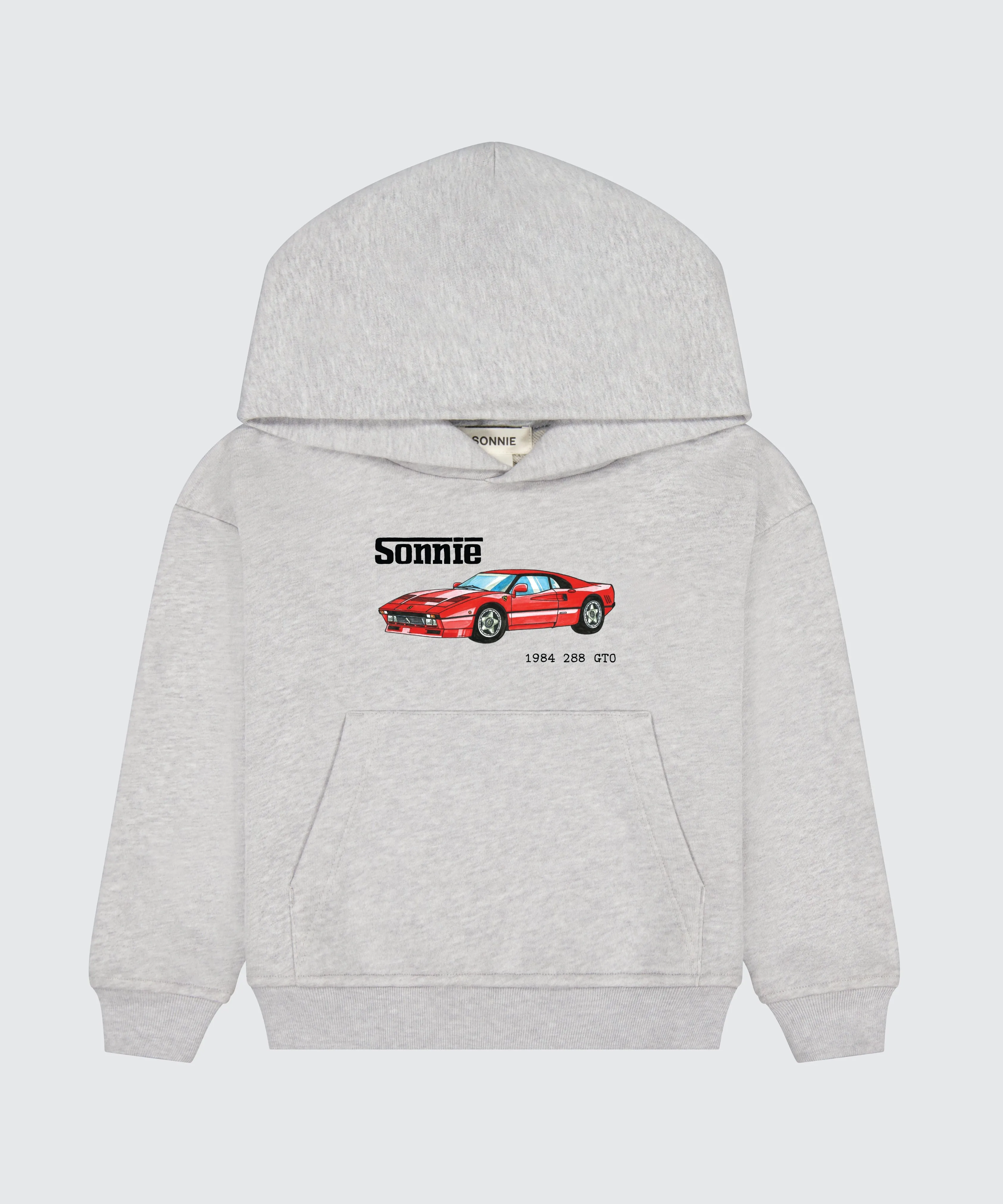 Ferrari Hoodie - Heather Grey