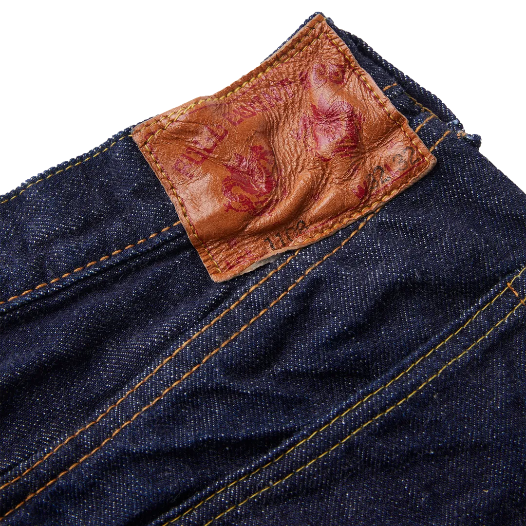 Fullcount & Co. 1108W - Slim Straight Denim - 13.7oz - Raw Indigo Blue