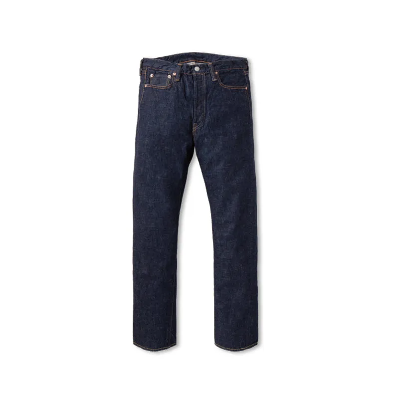 Fullcount & Co. 1108W - Slim Straight Denim - 13.7oz - Raw Indigo Blue